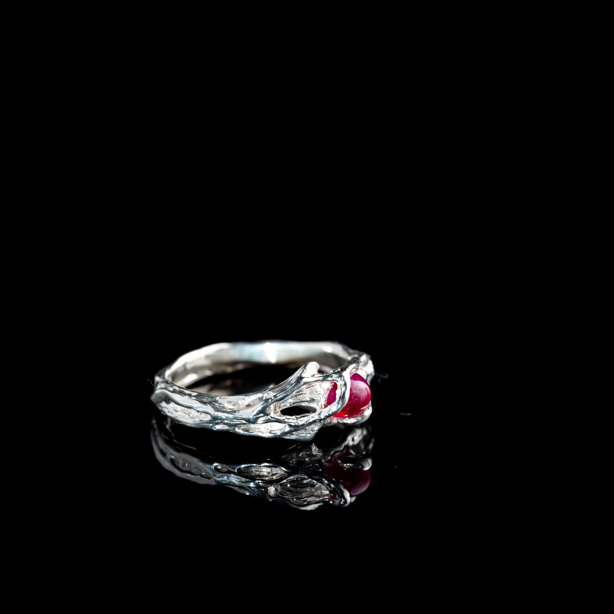 Каблучка з рубіном - зображення 3