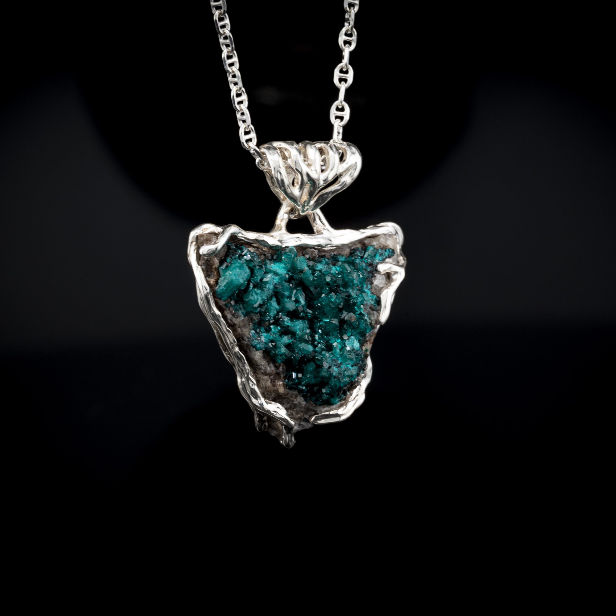 Кулон з діоптазом - зображення 2