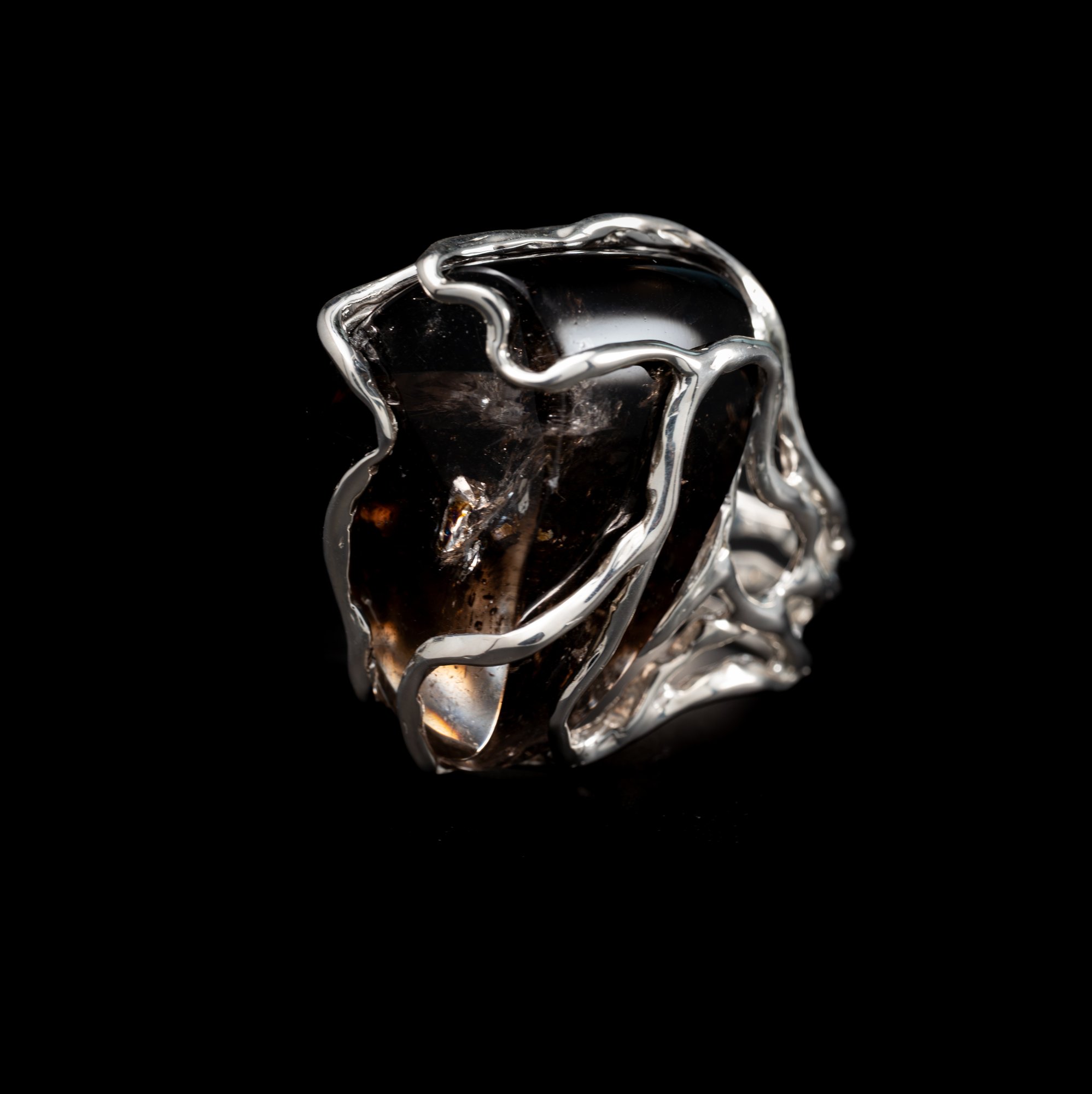 Каблучка з поліхромним моріоном - зображення 2