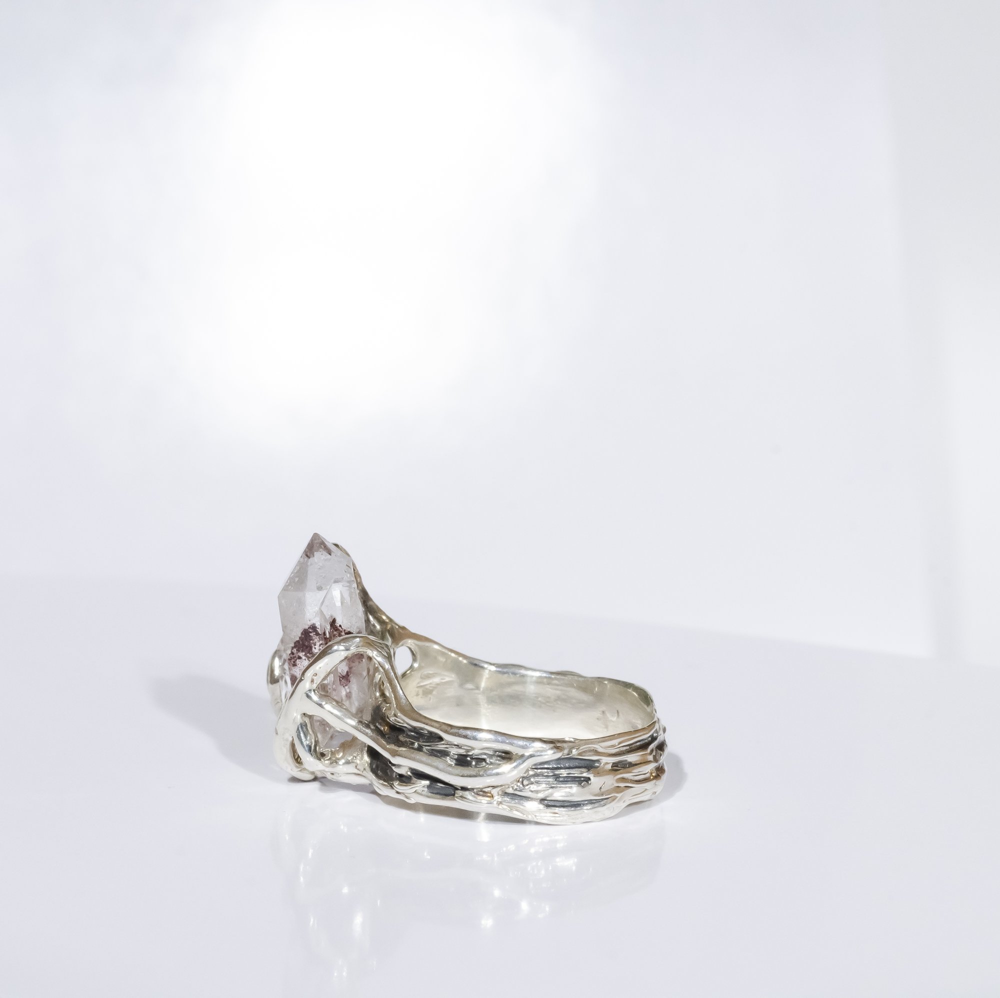 Каблучка з кварцом з включеннями гематита - зображення 4