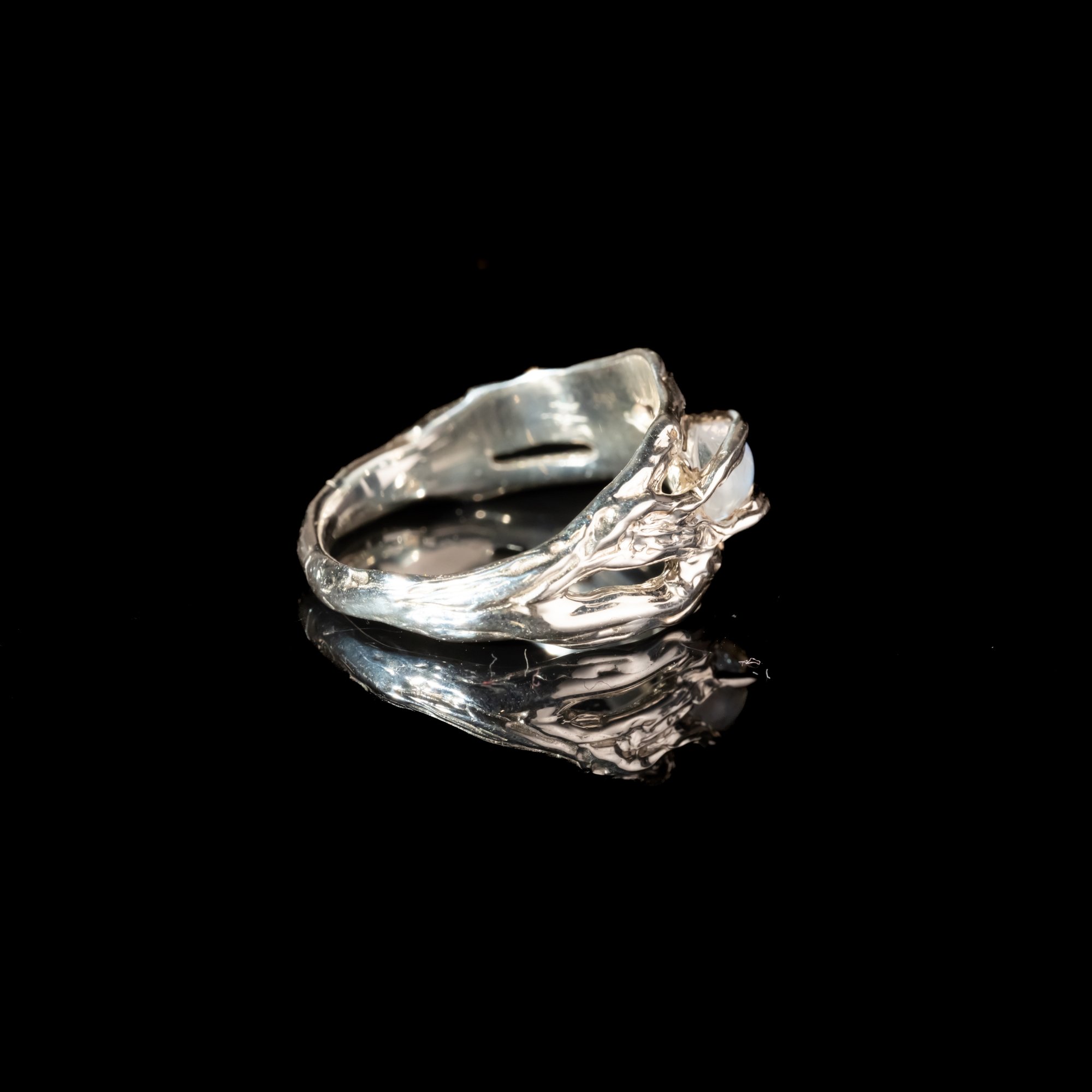 Каблучка з місячним камінням - зображення 3