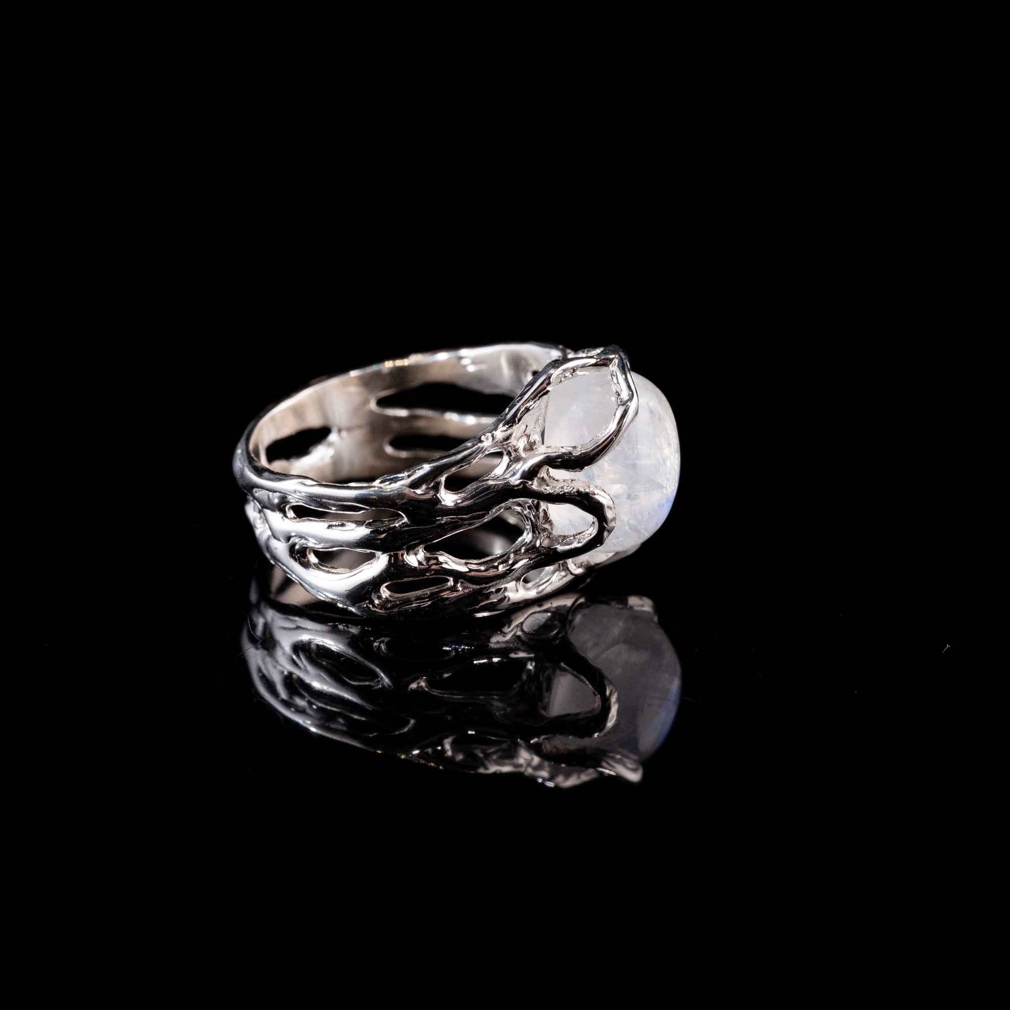 Каблучка з місячним камінням - зображення 2