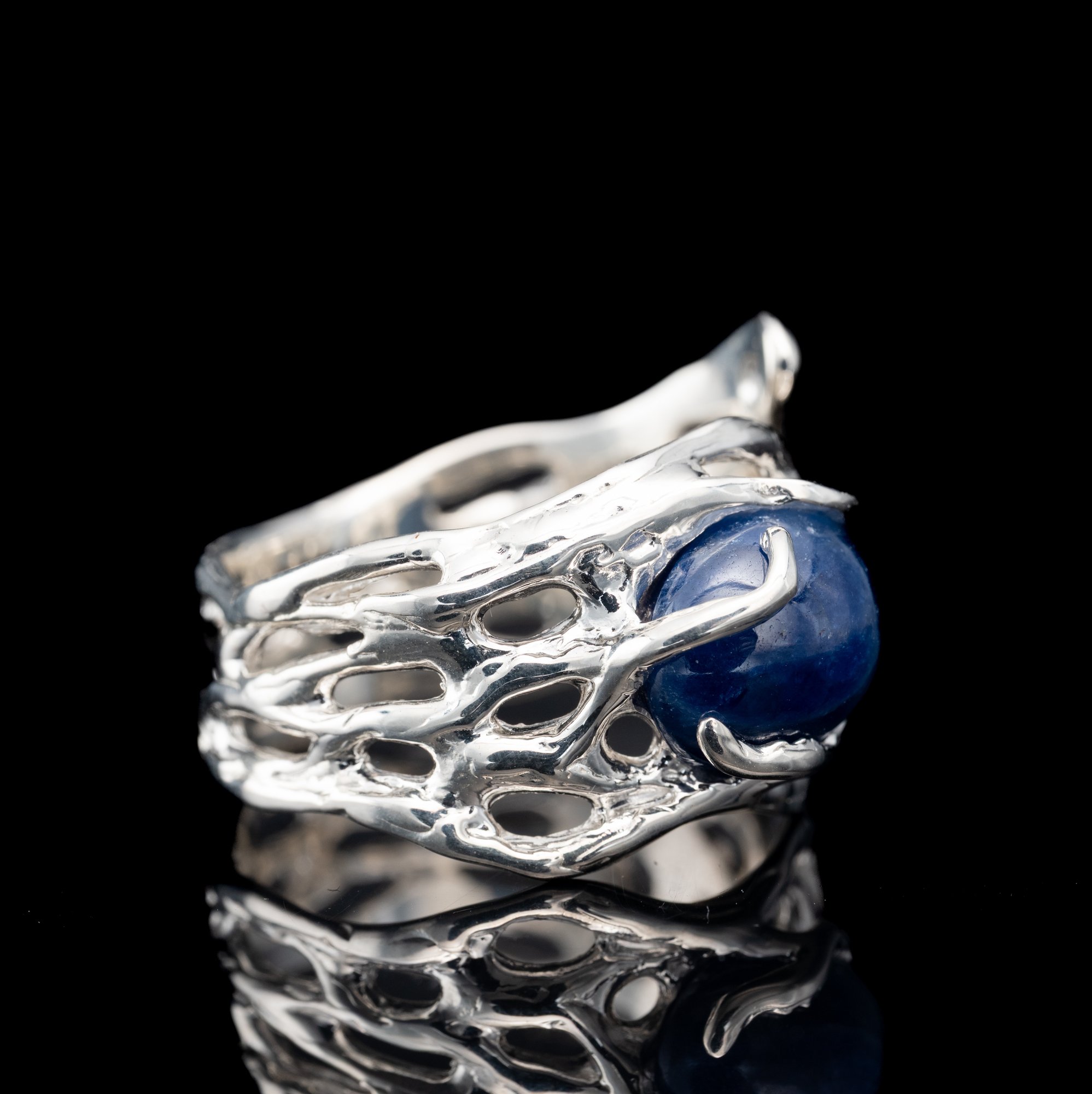 Каблучка зі сапфіром - зображення 2