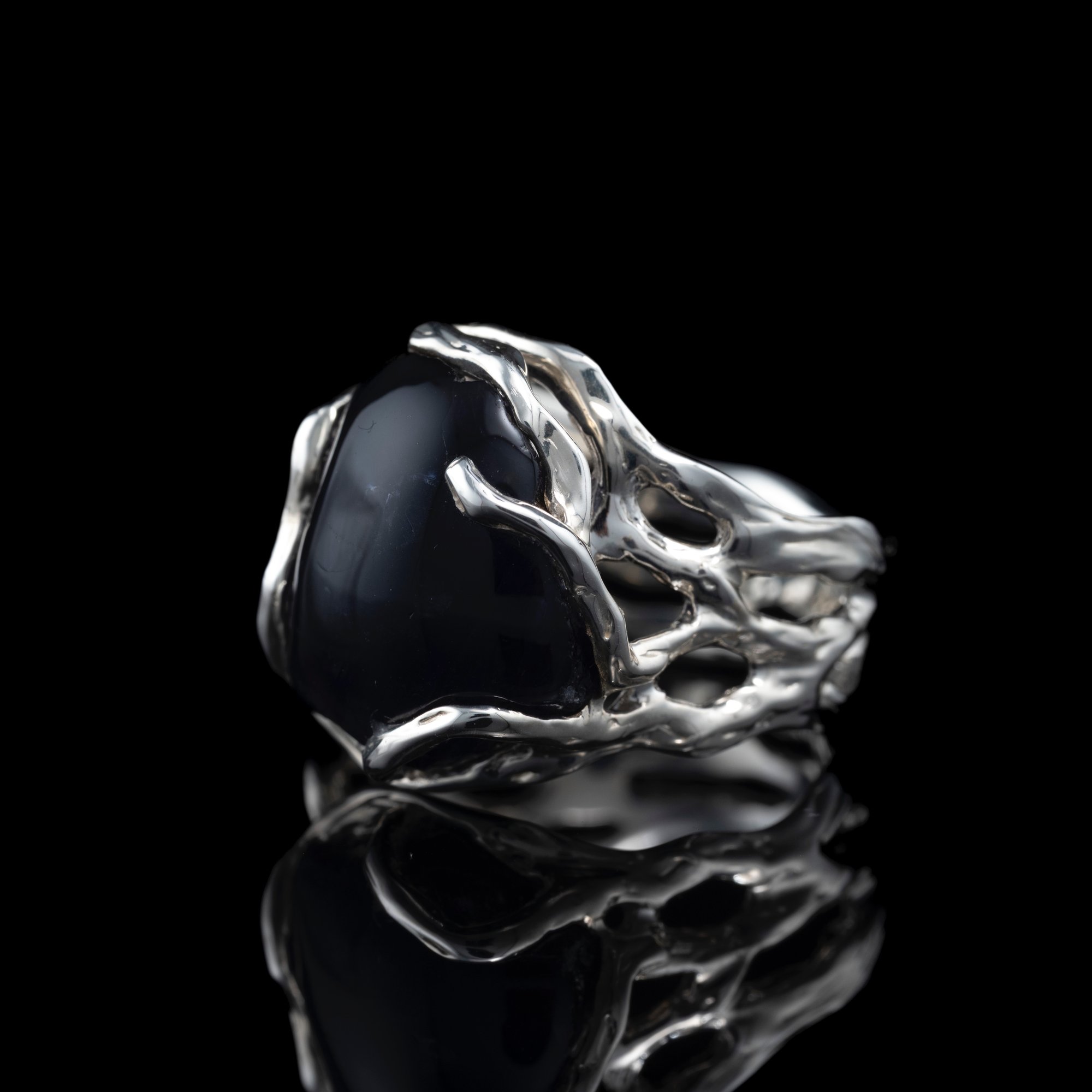 Каблучка з іолітом - зображення 2