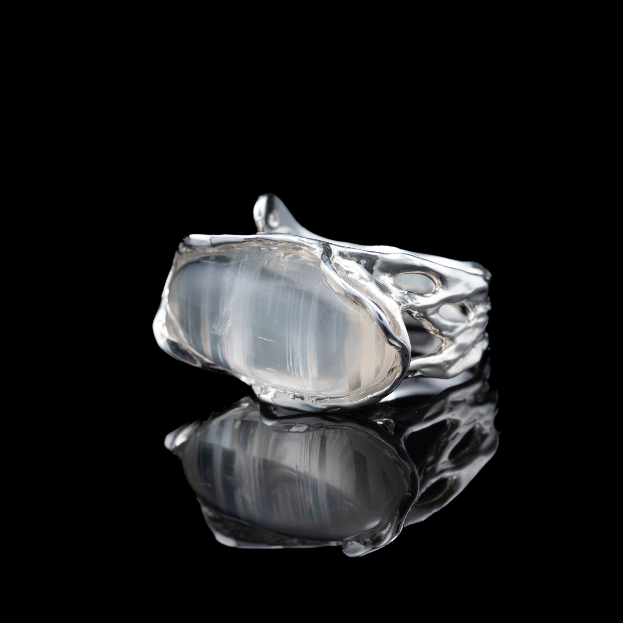 Каблучка з сонячним камінням - зображення 2