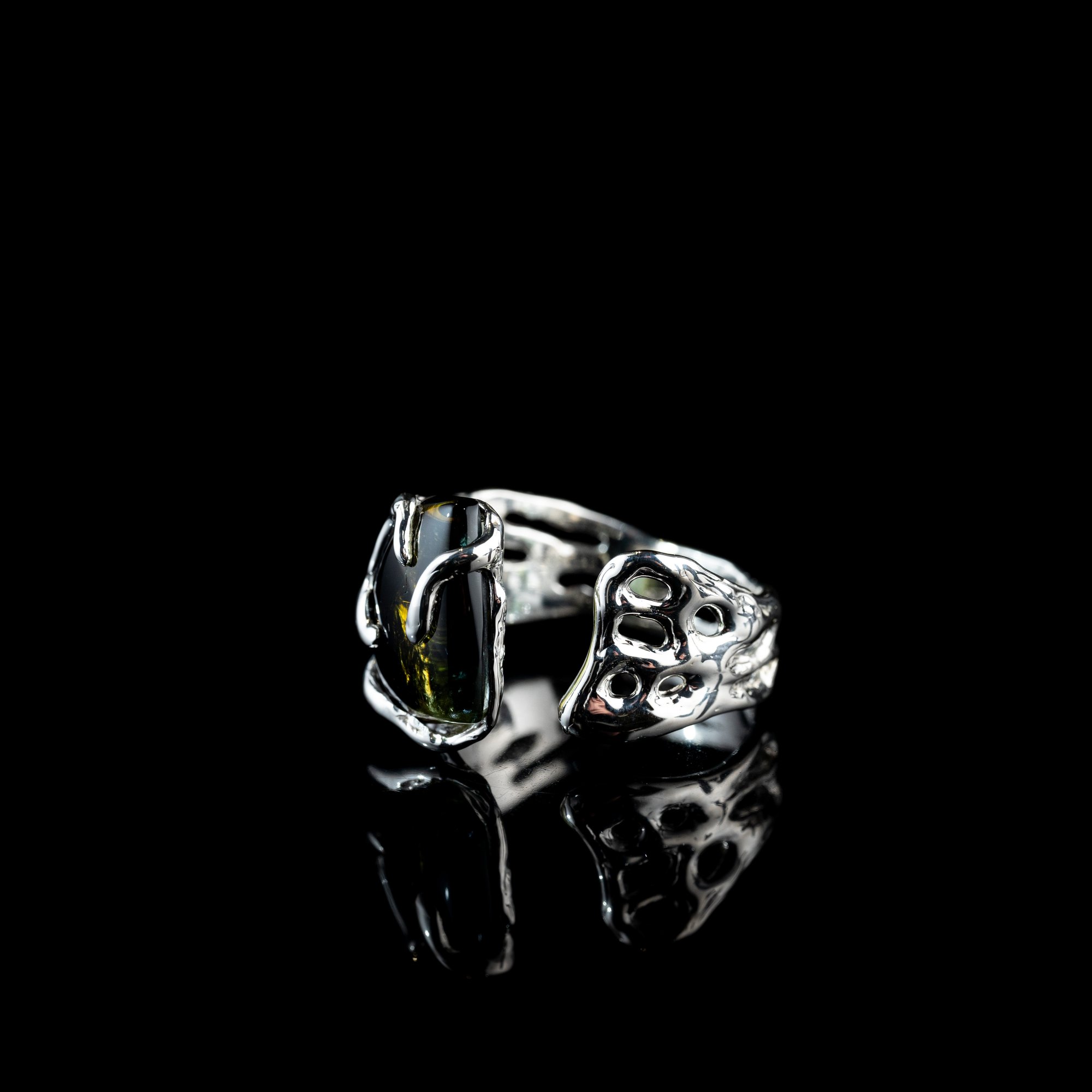 Каблучка з турмаліном - зображення 2