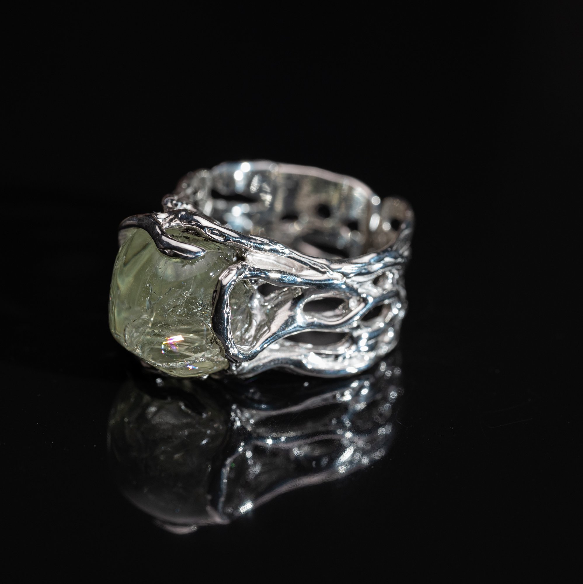 Каблучка з геліодором - зображення 2