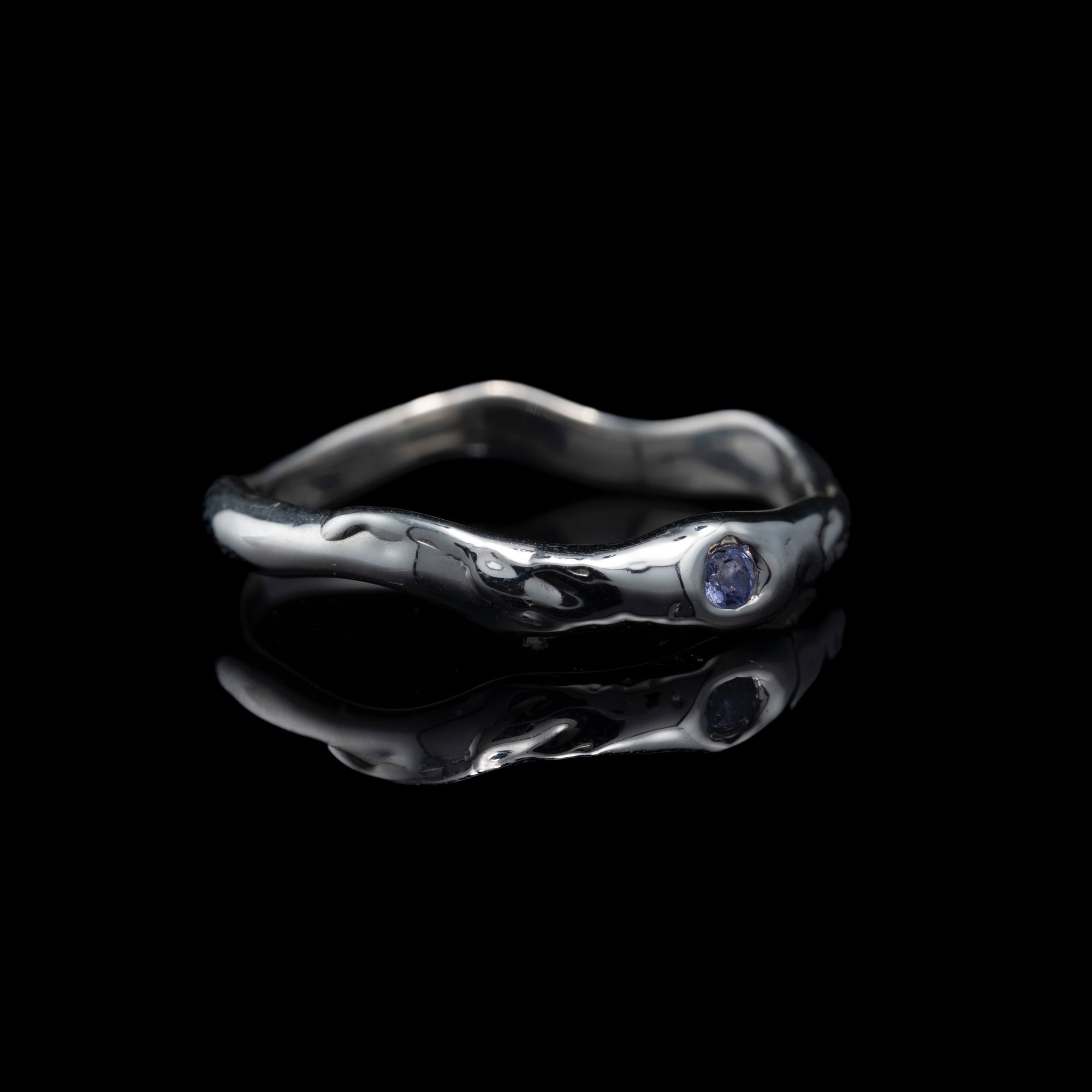 Каблучка з танзанітом - зображення 3