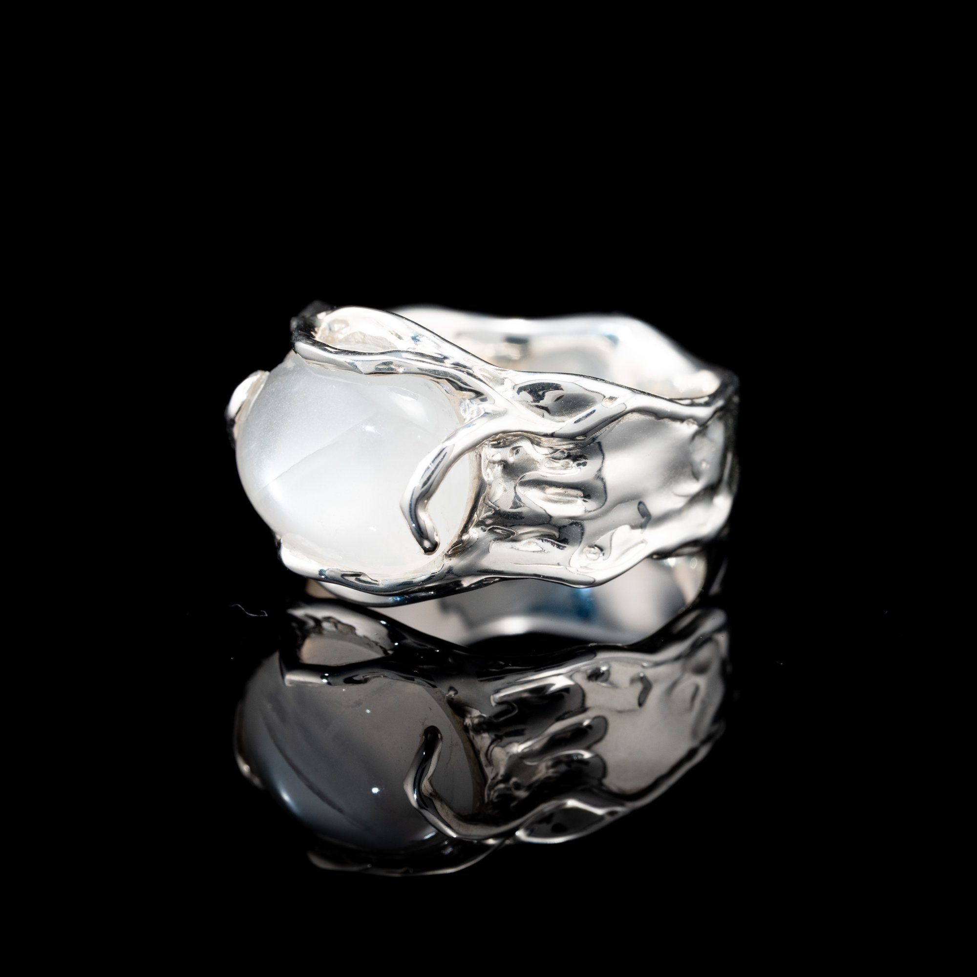 Каблучка з місячним камінням - зображення 2