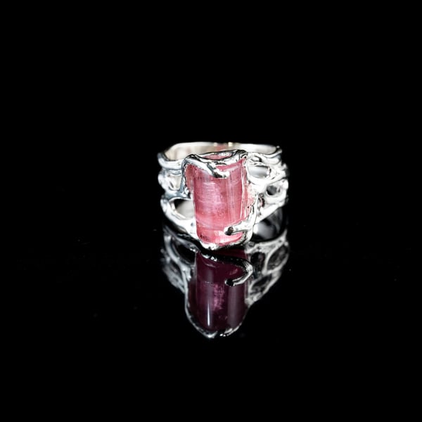 Каблучка з турмаліном