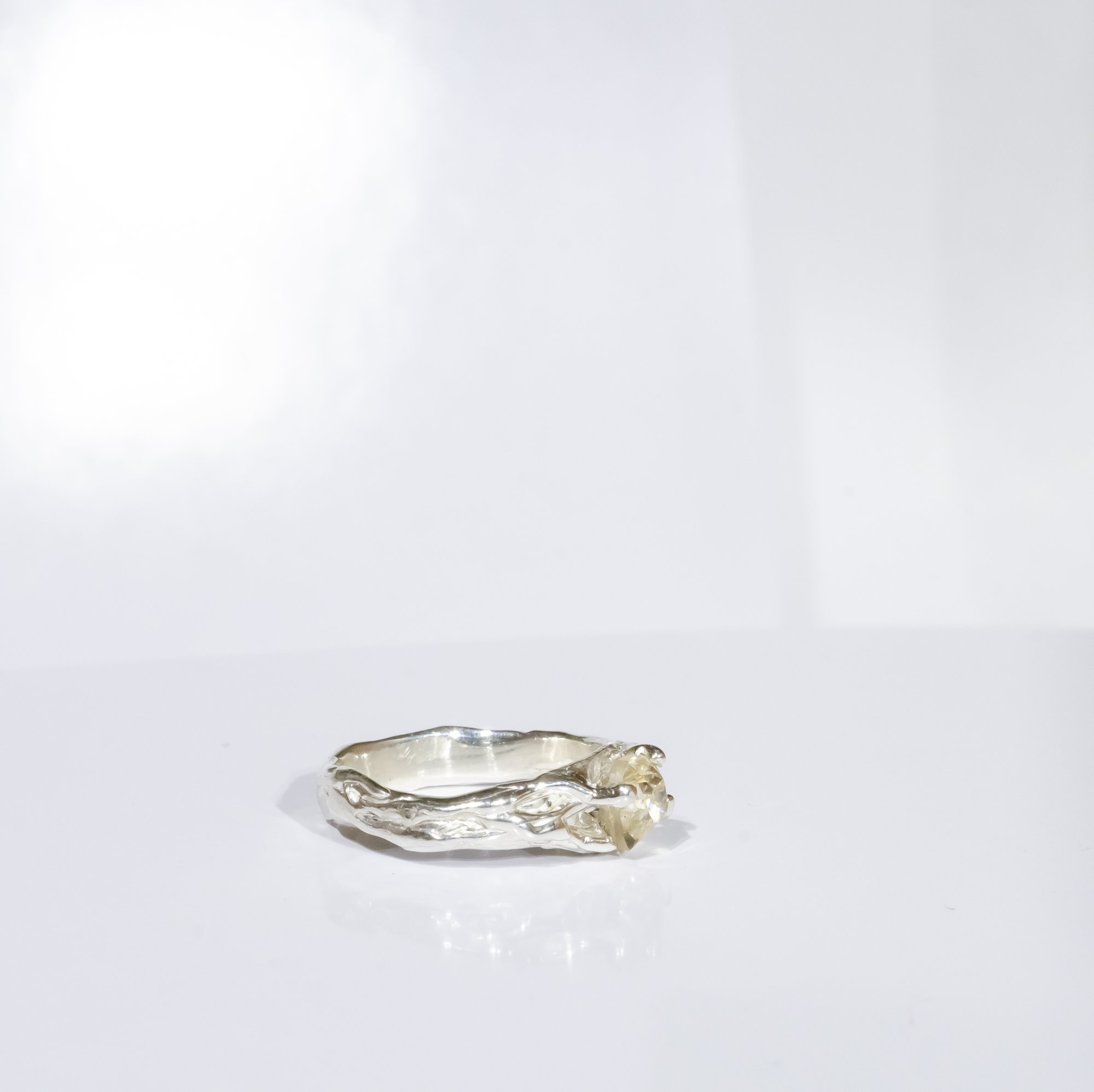 Каблучка з цитрином - зображення 8