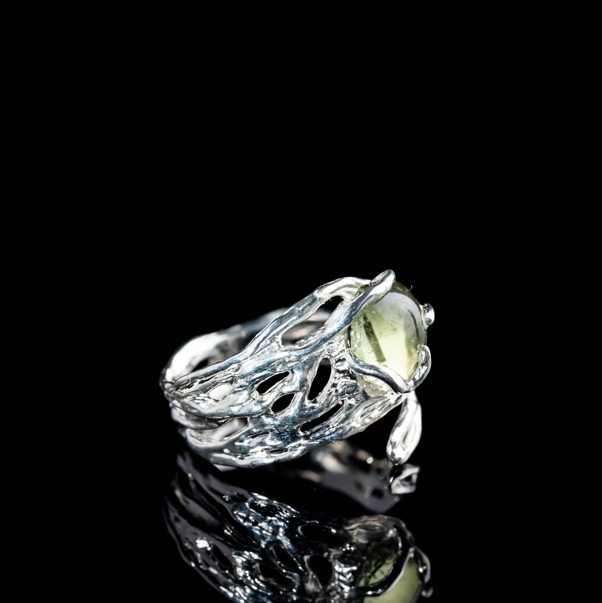 Каблучка з верделітом - зображення 3