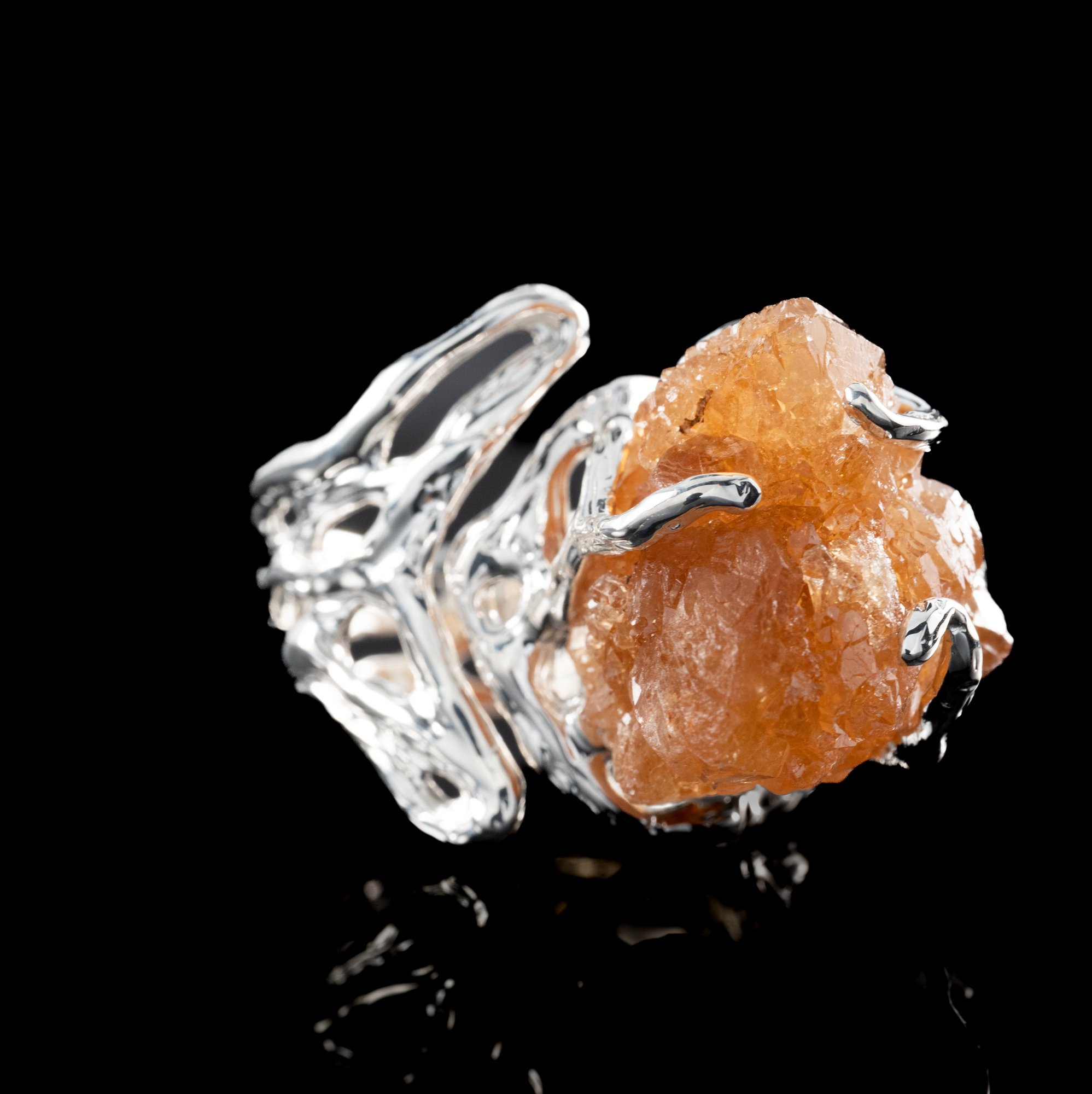 Каблучка з кварцом з включенням заліза - зображення 6