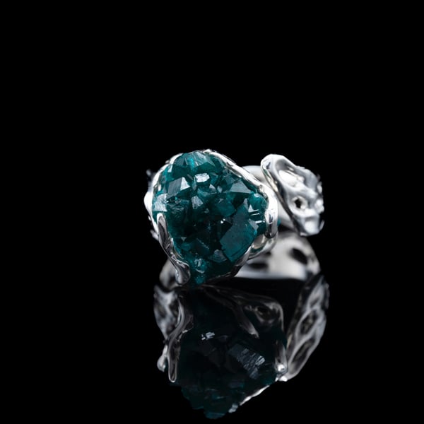 Каблучка з діоптазом