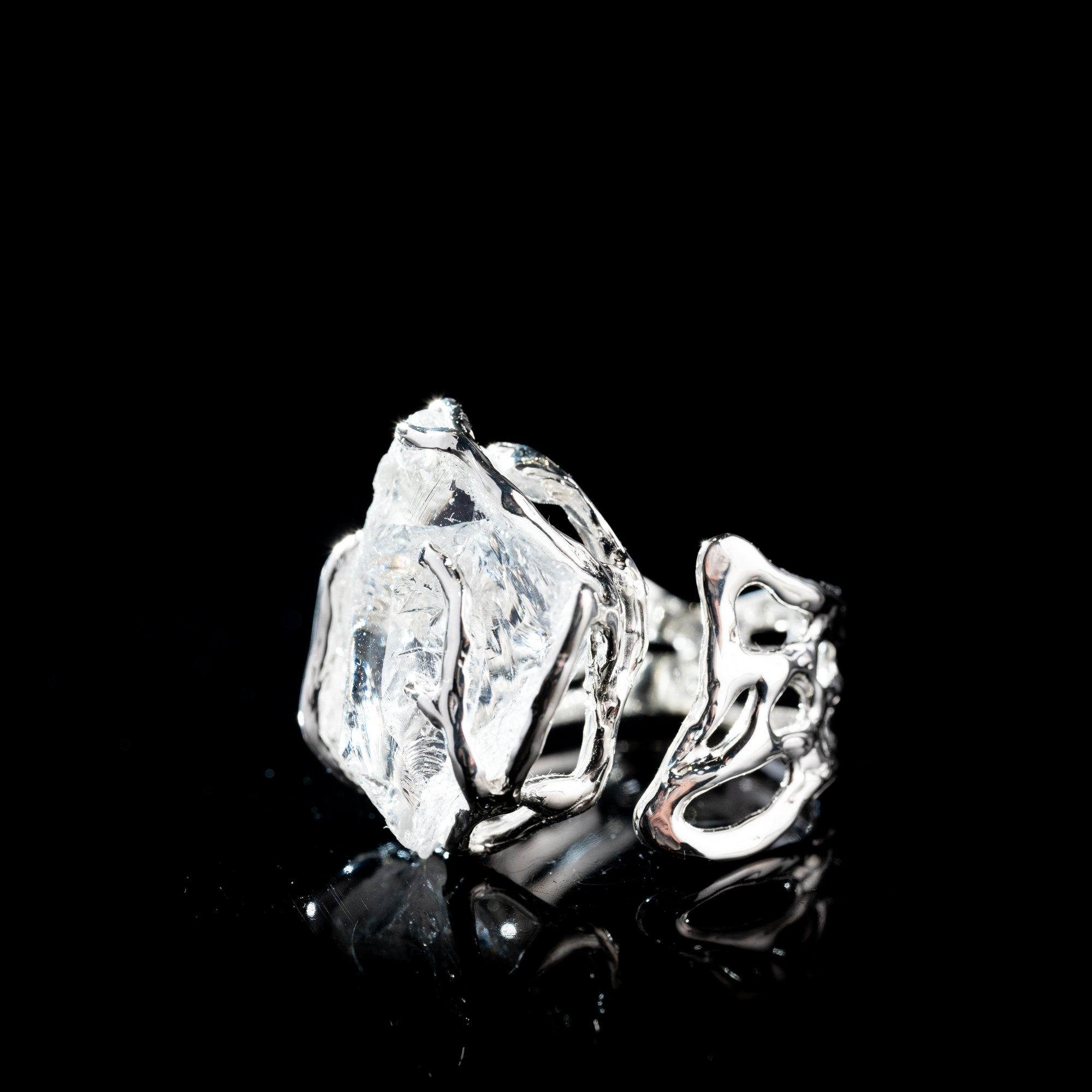 Каблучка з гірським кришталем - зображення 2