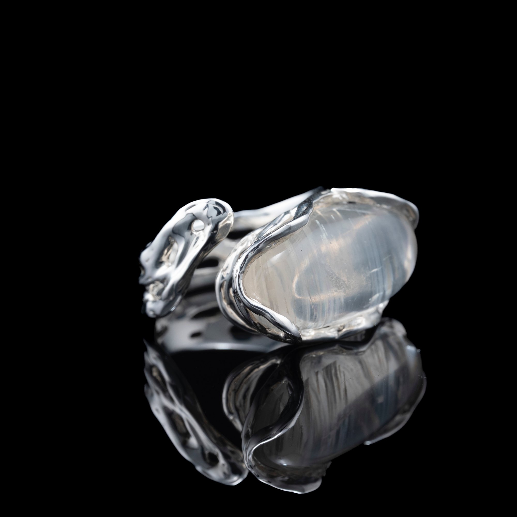 Каблучка з сонячним камінням - зображення 3