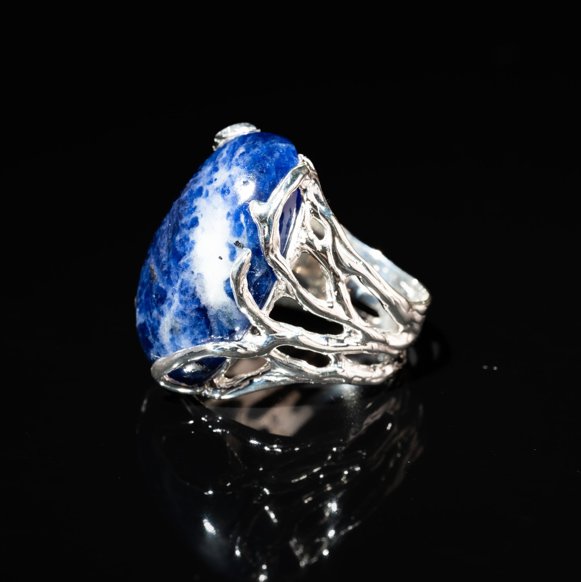 Каблучка з содалітом - зображення 3