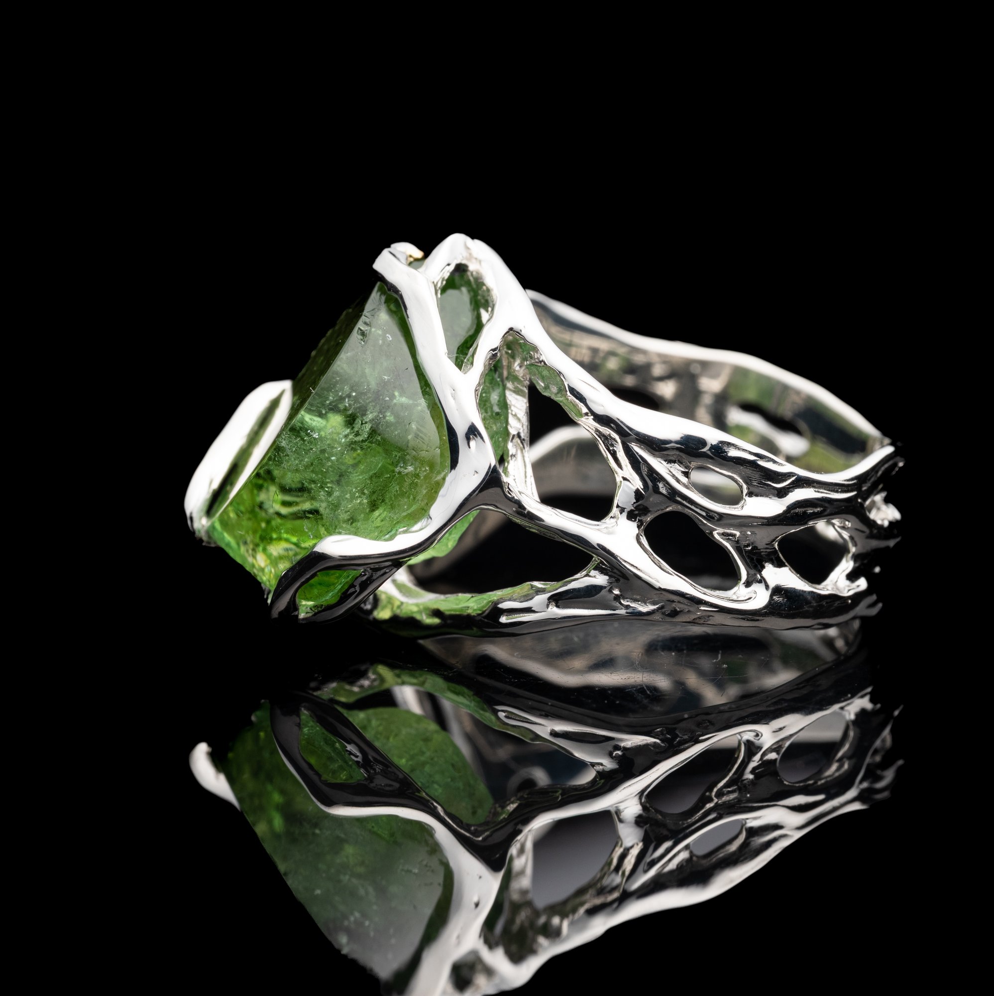 Каблучка з турмаліном - зображення 3