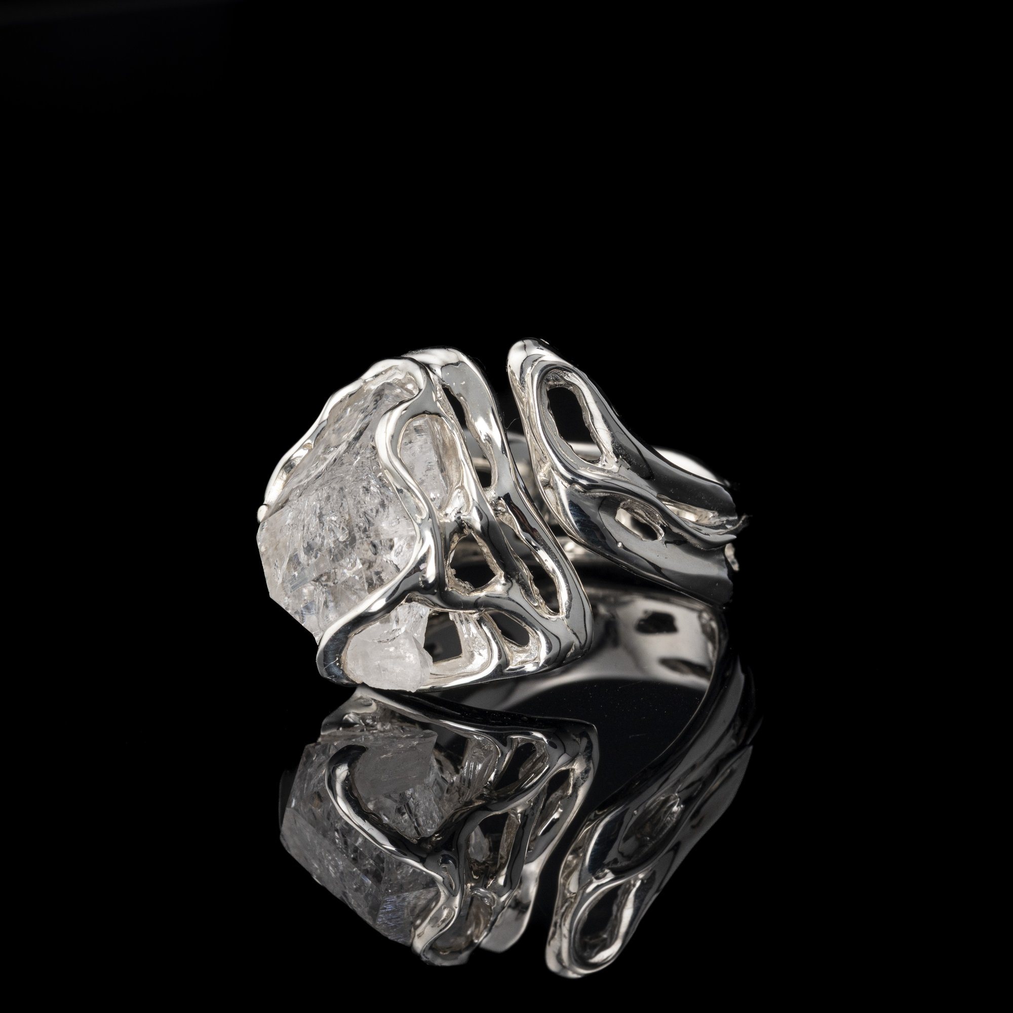 Каблучка з гірським кришталем - зображення 2