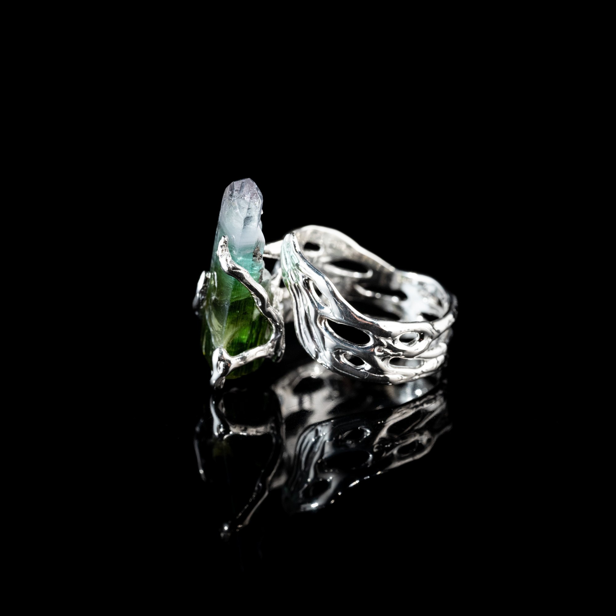 Каблучка з турмаліном - зображення 2