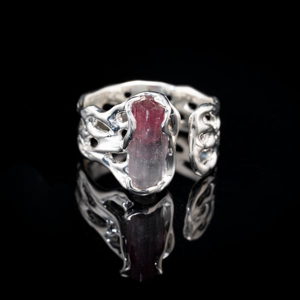 Polychrome Tourmaline Ring