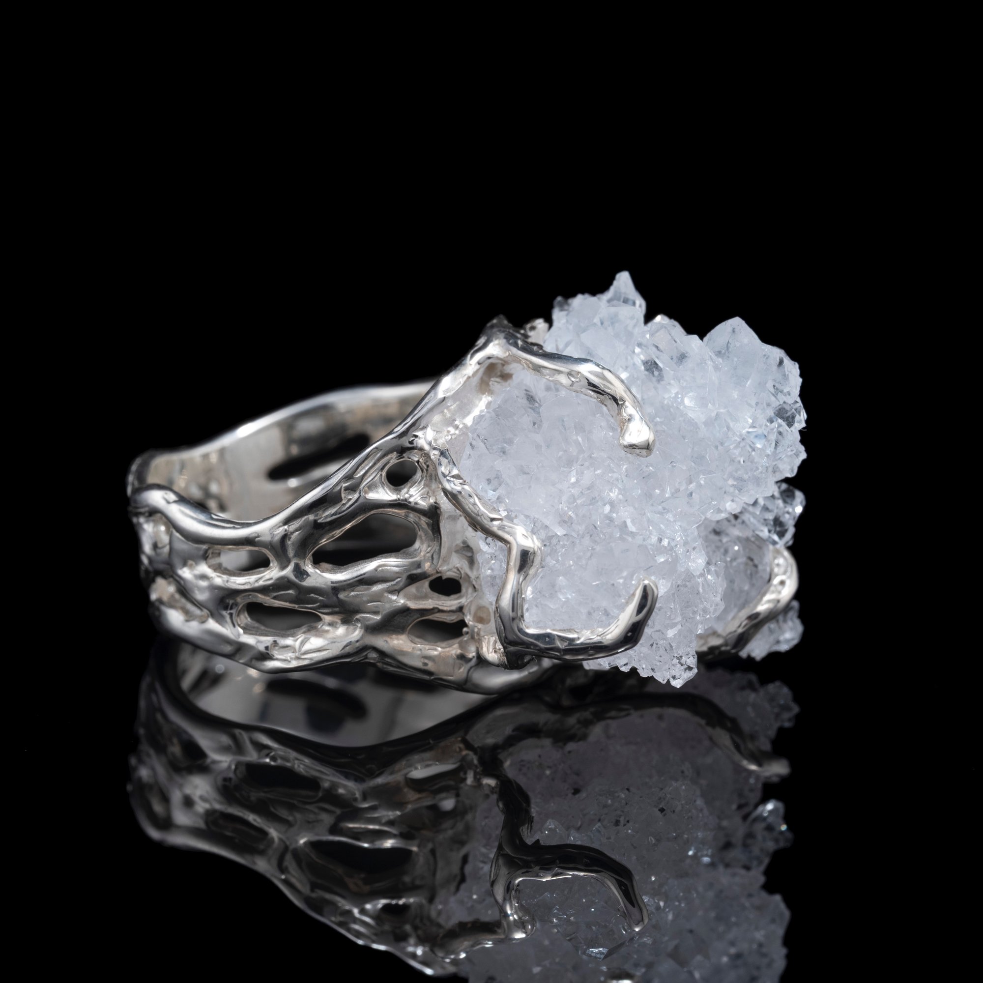 Каблучка з гірським кришталем - зображення 3