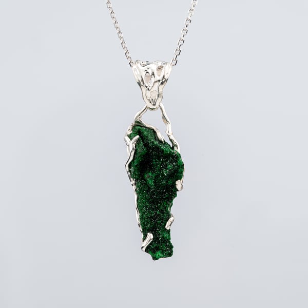 Uvarovite Pendant