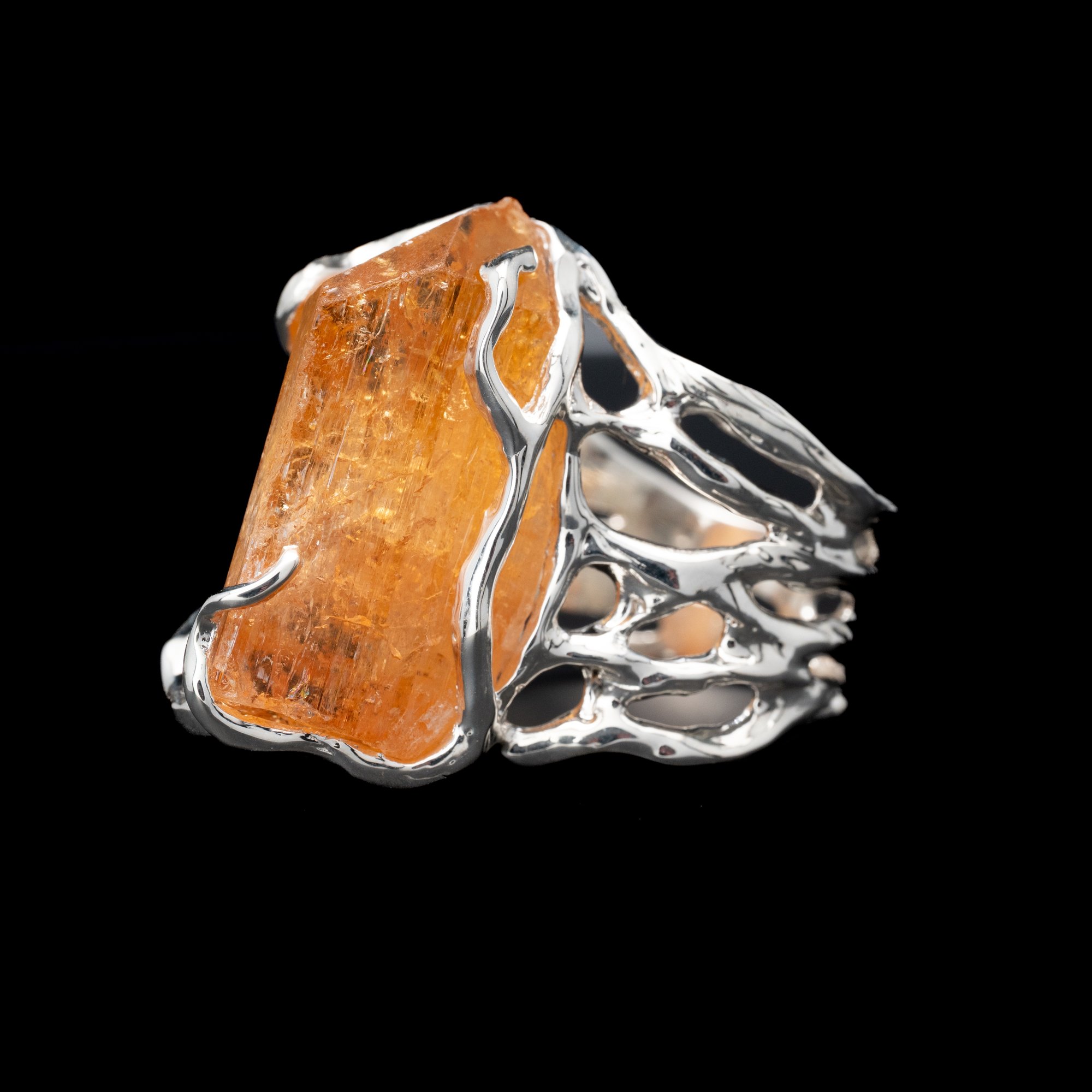 Каблучка з топазом імперіалом - зображення 3