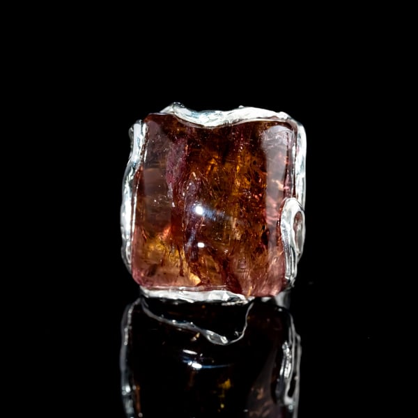 Каблучка з турмаліном