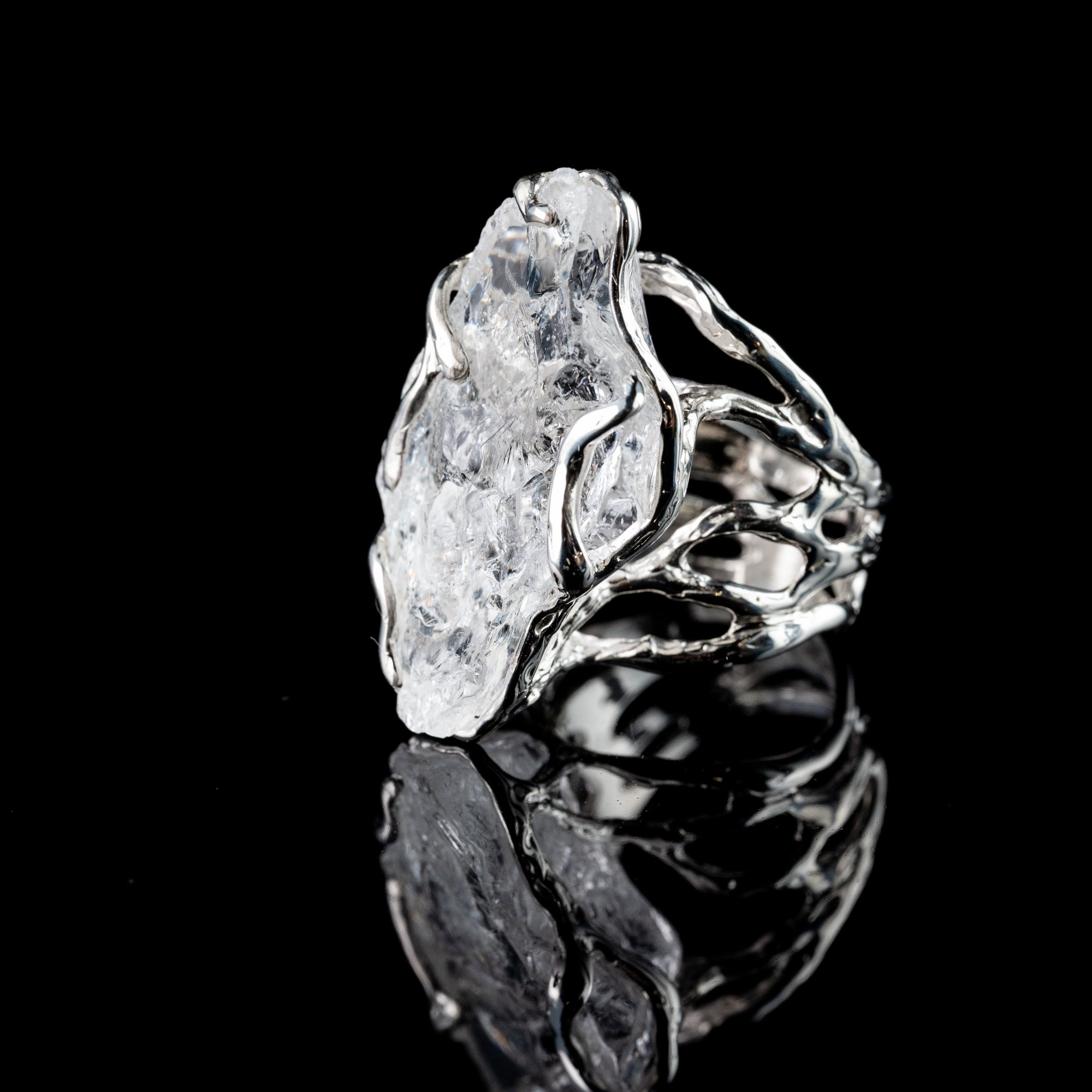 Каблучка з гірським кришталем - зображення 2