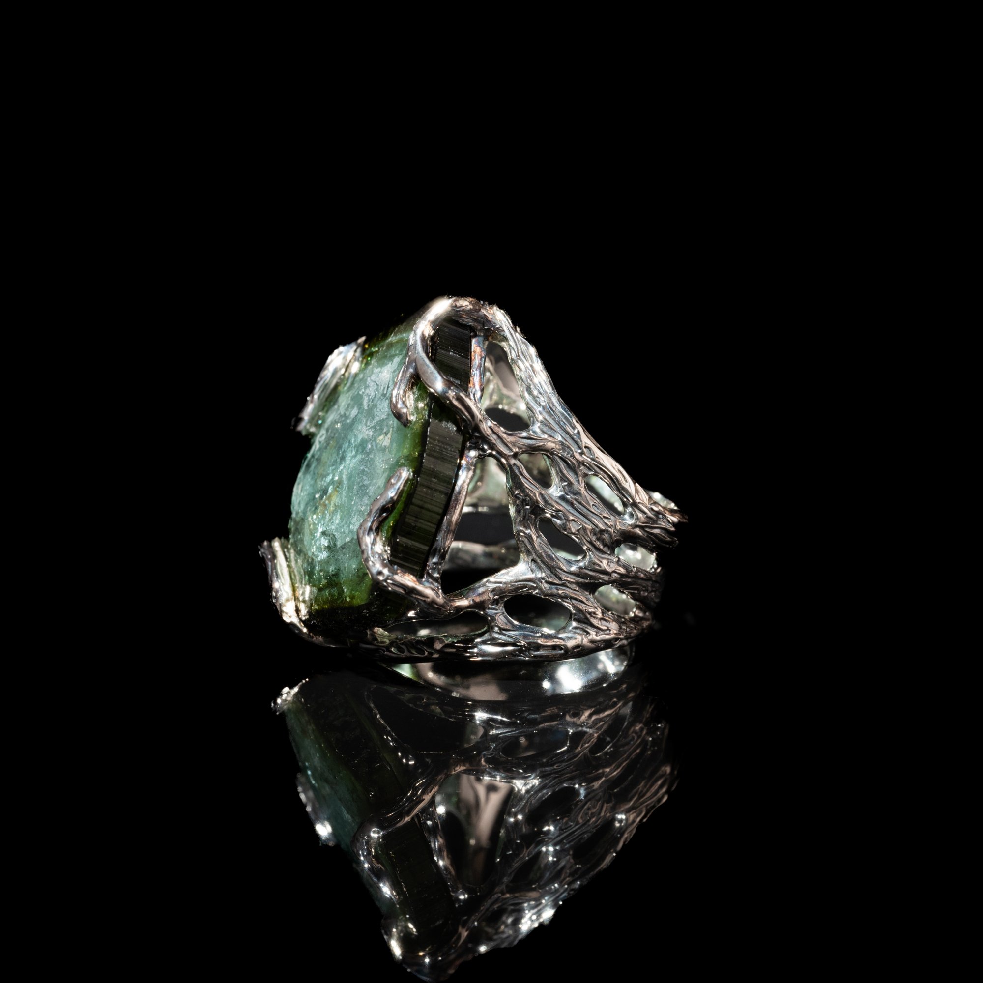 Каблучка з турмаліном - зображення 2