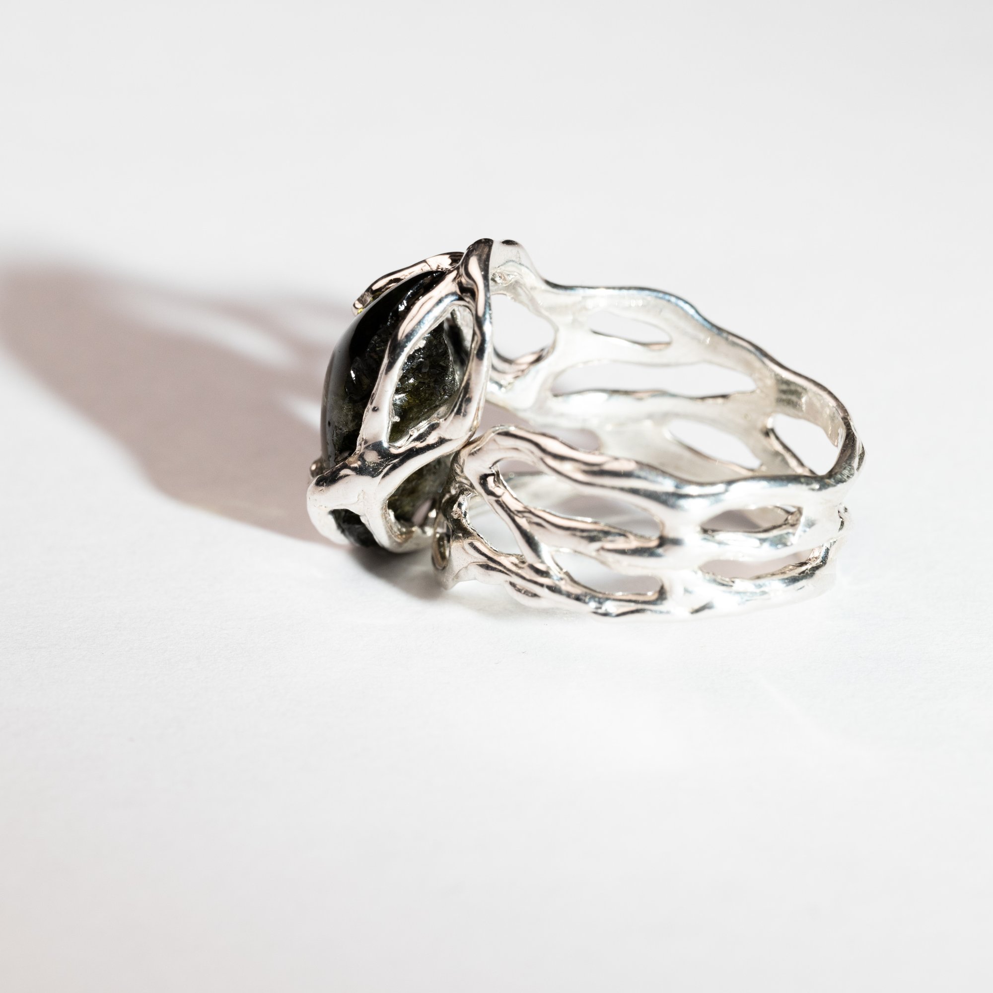 Каблучка з турмаліном - зображення 2