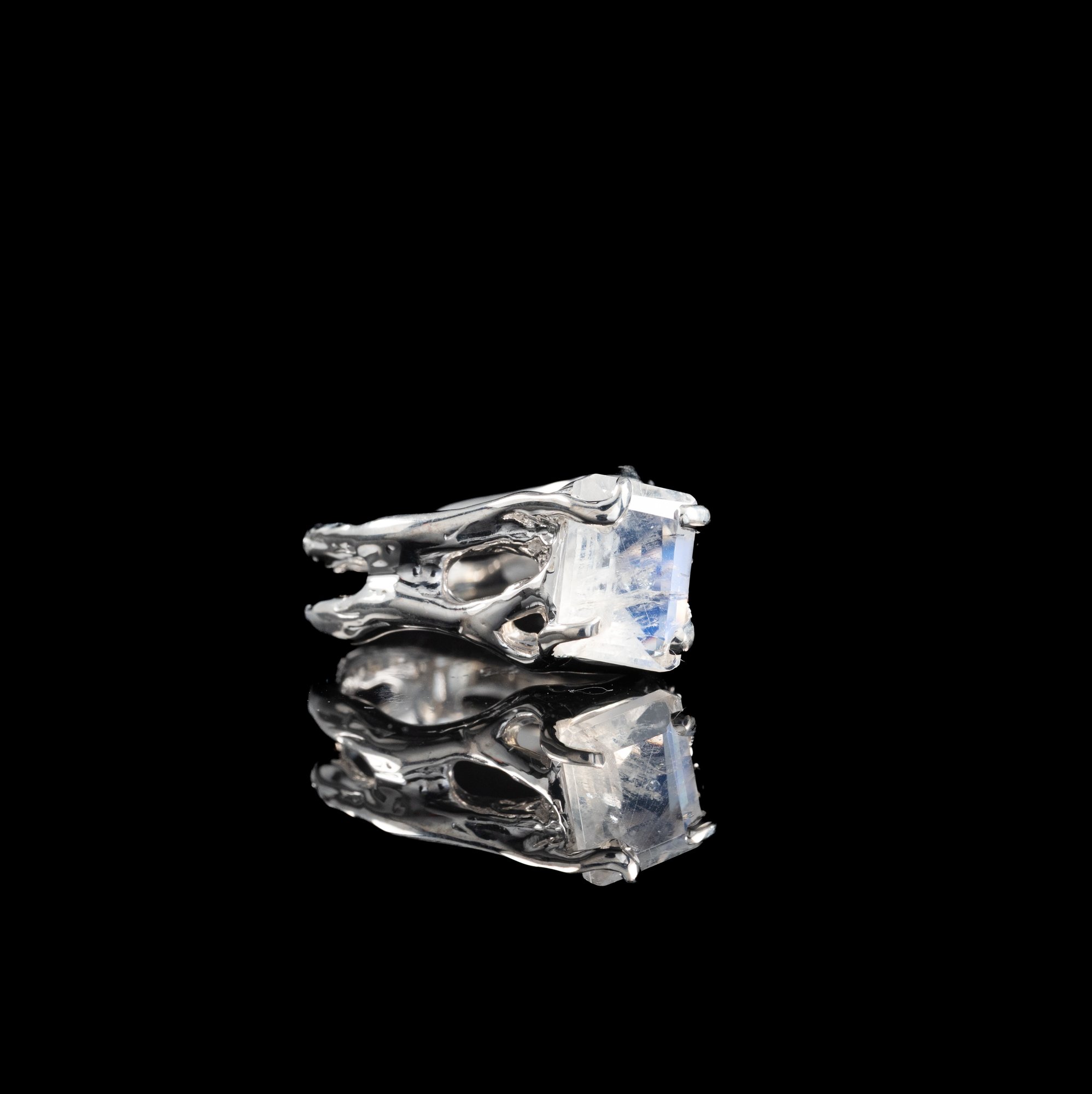 Каблучка з місячним камінням - зображення 3