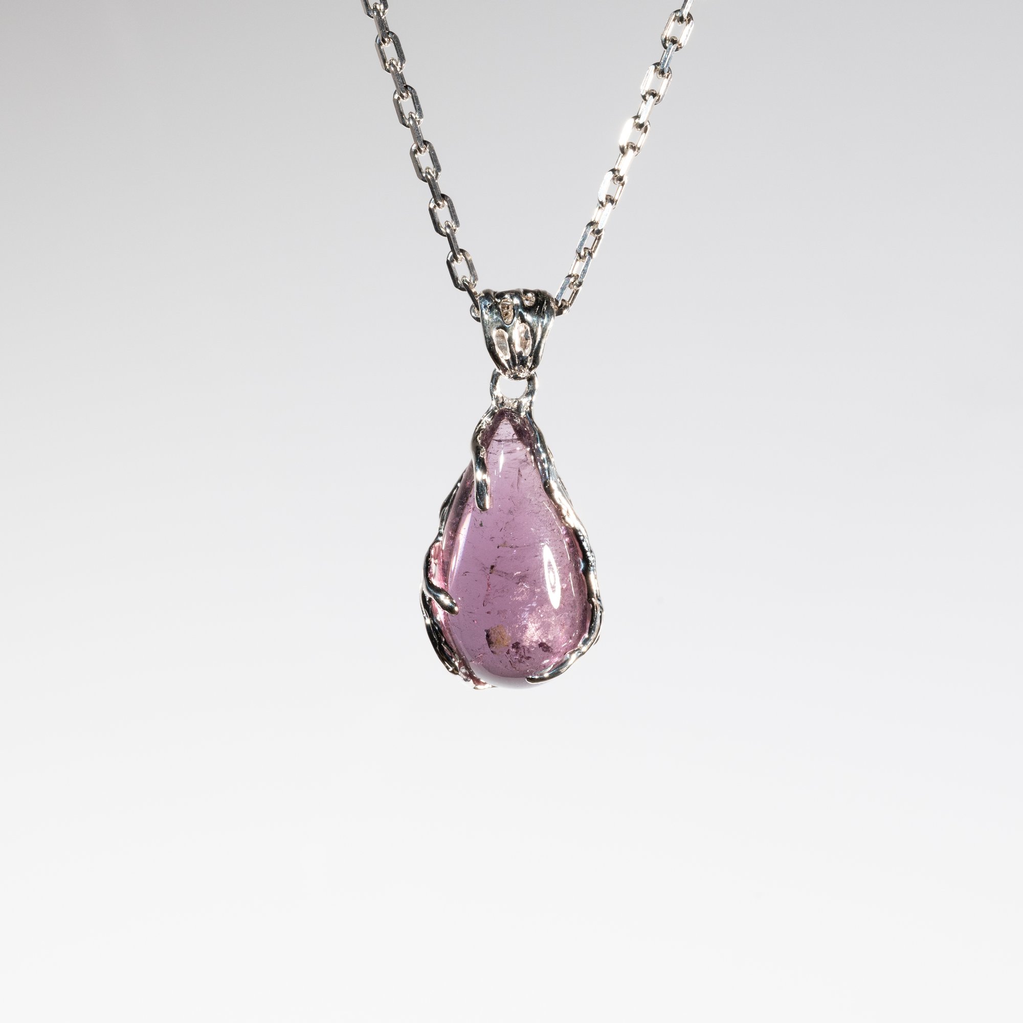 Кулон з фіолетовим турмаліном - зображення 2