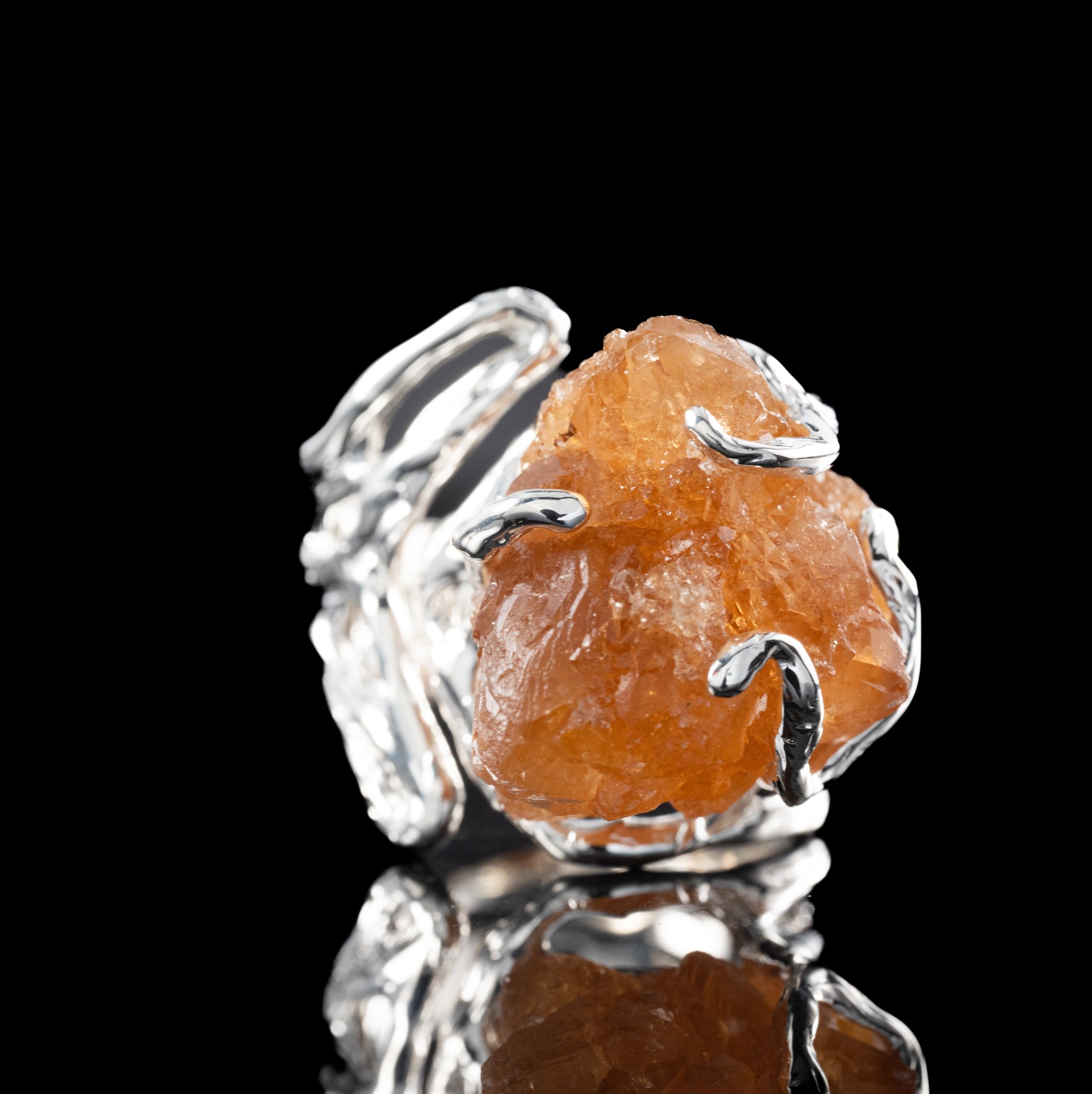 Каблучка з кварцом з включенням заліза - зображення 7