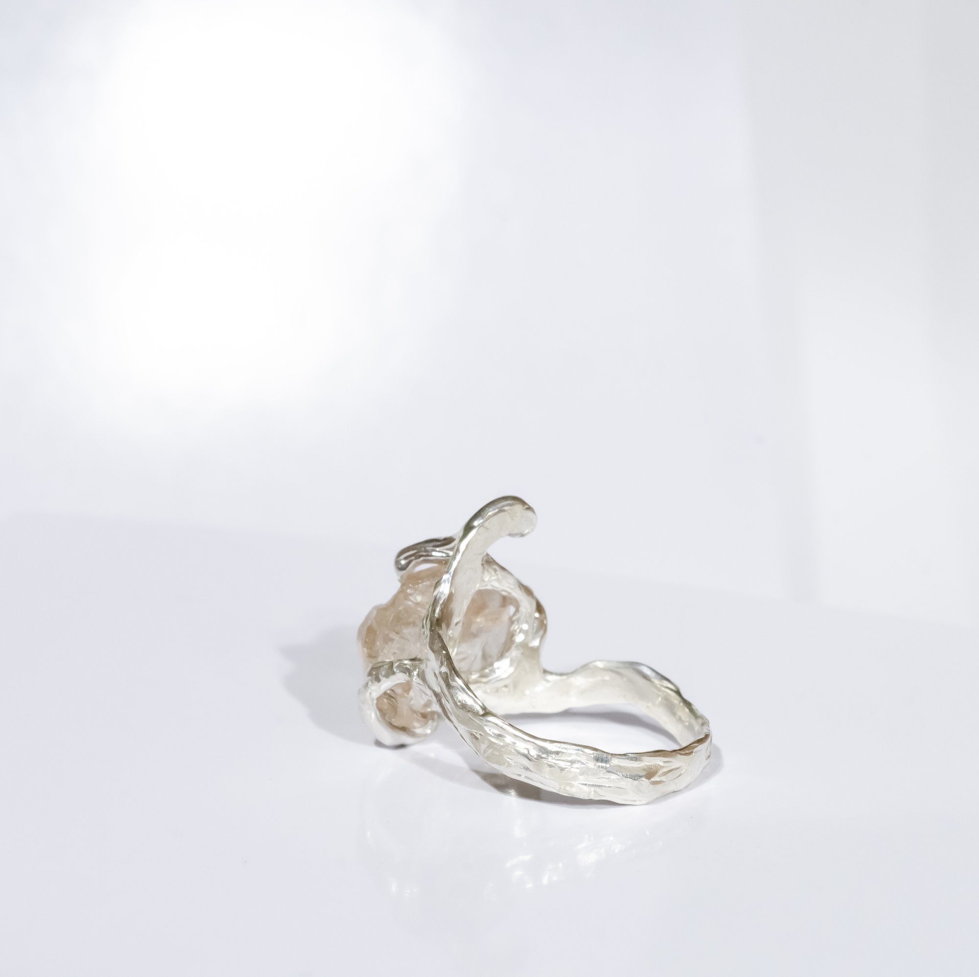 Каблучка з винним топазом - зображення 4