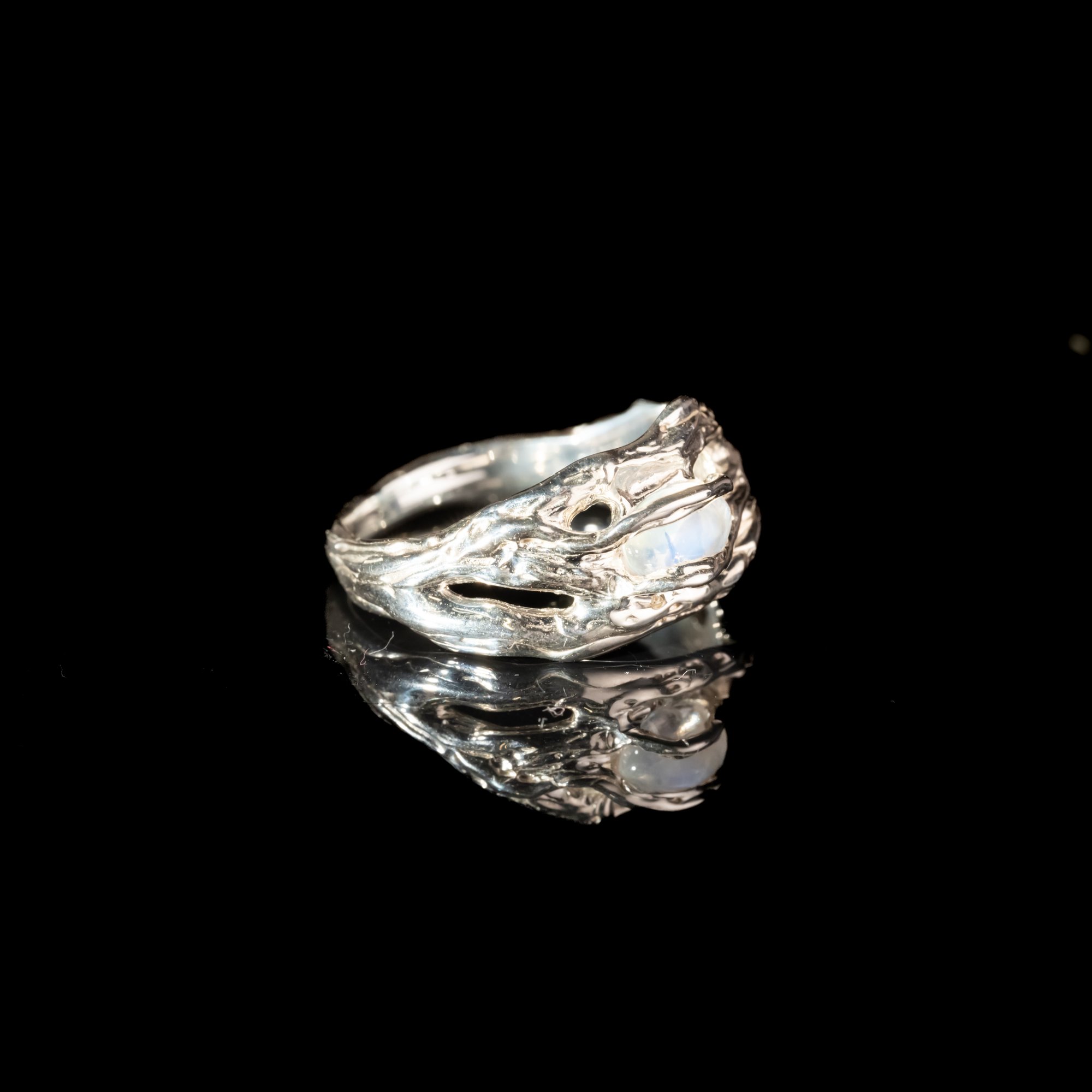 Каблучка з місячним камінням - зображення 2