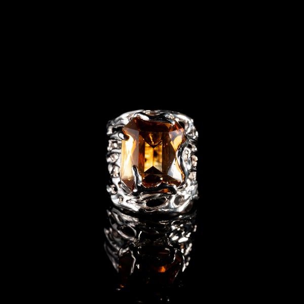 Каблучка з цитрином