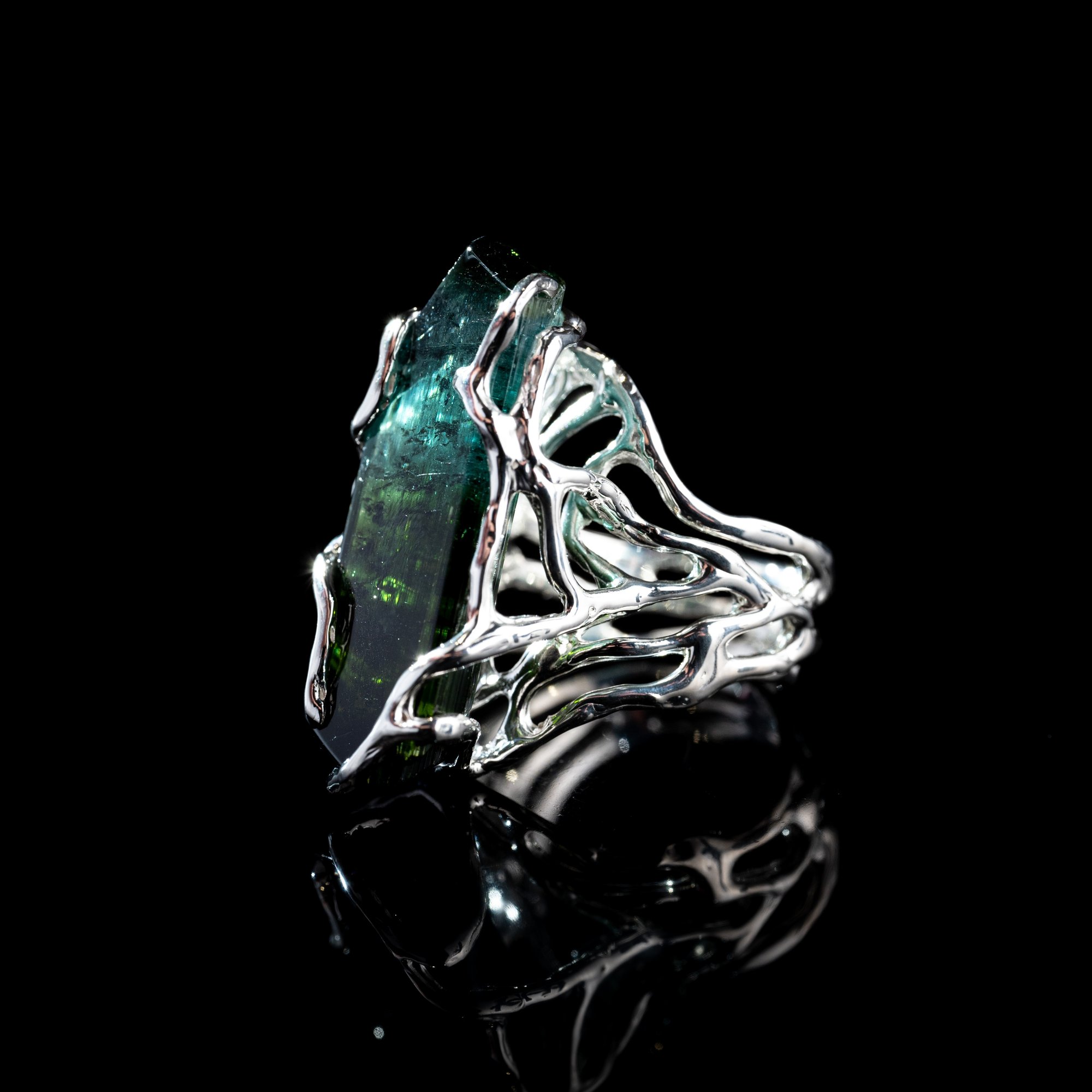 Каблучка з турмаліном - зображення 2