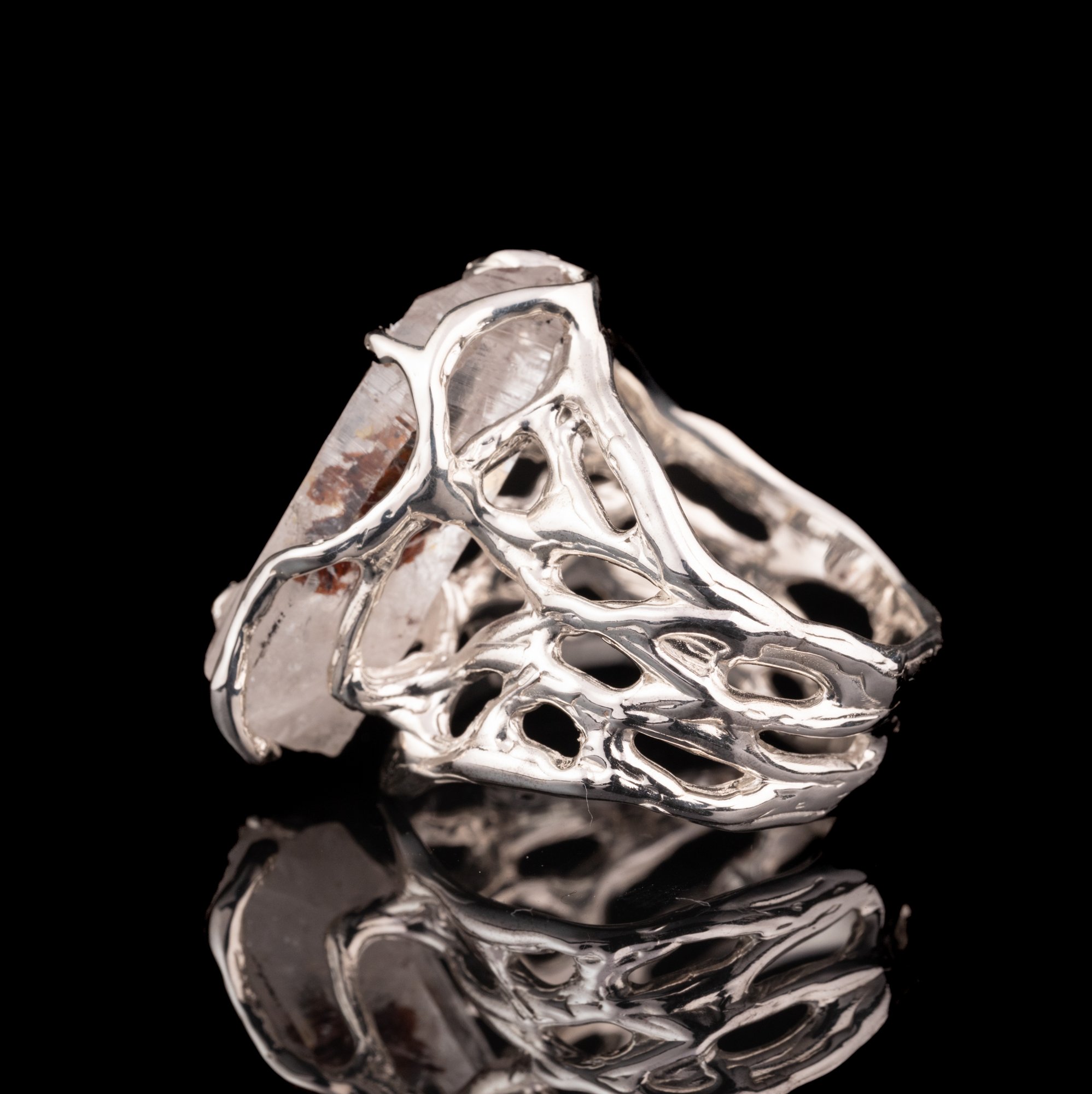 Каблучка з нафтовим кварцом - зображення 4