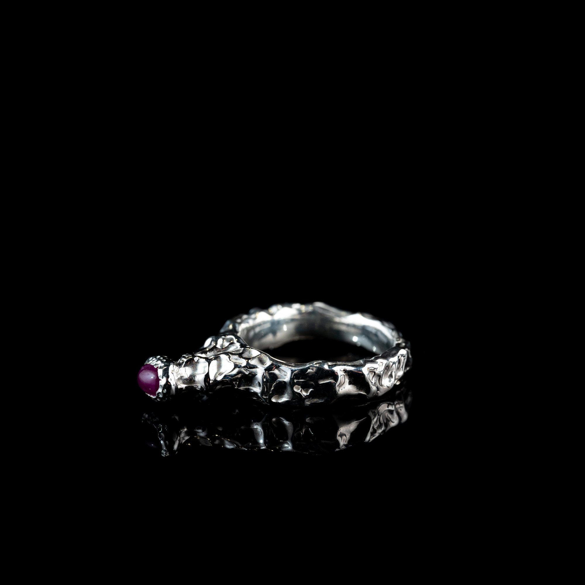 Каблучка з рубіном - зображення 2