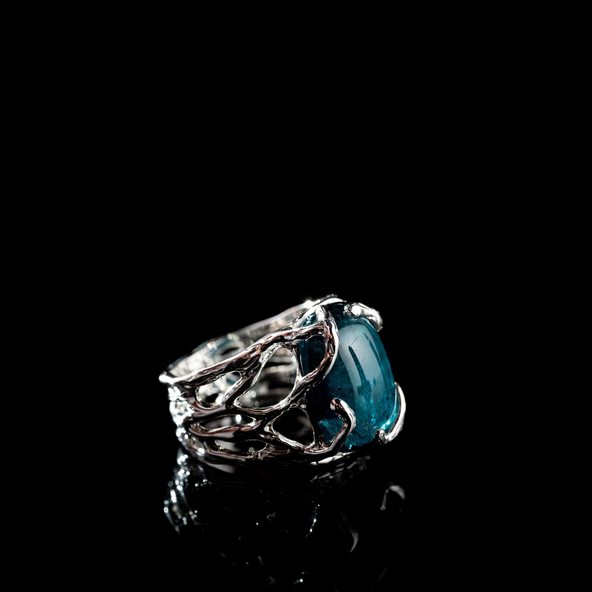 Каблучка з індиголітом - зображення 3