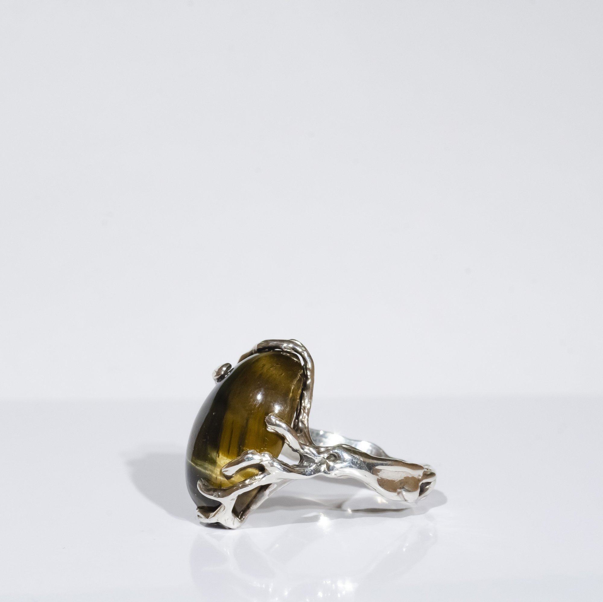 Каблучка з тигровим оком - зображення 3