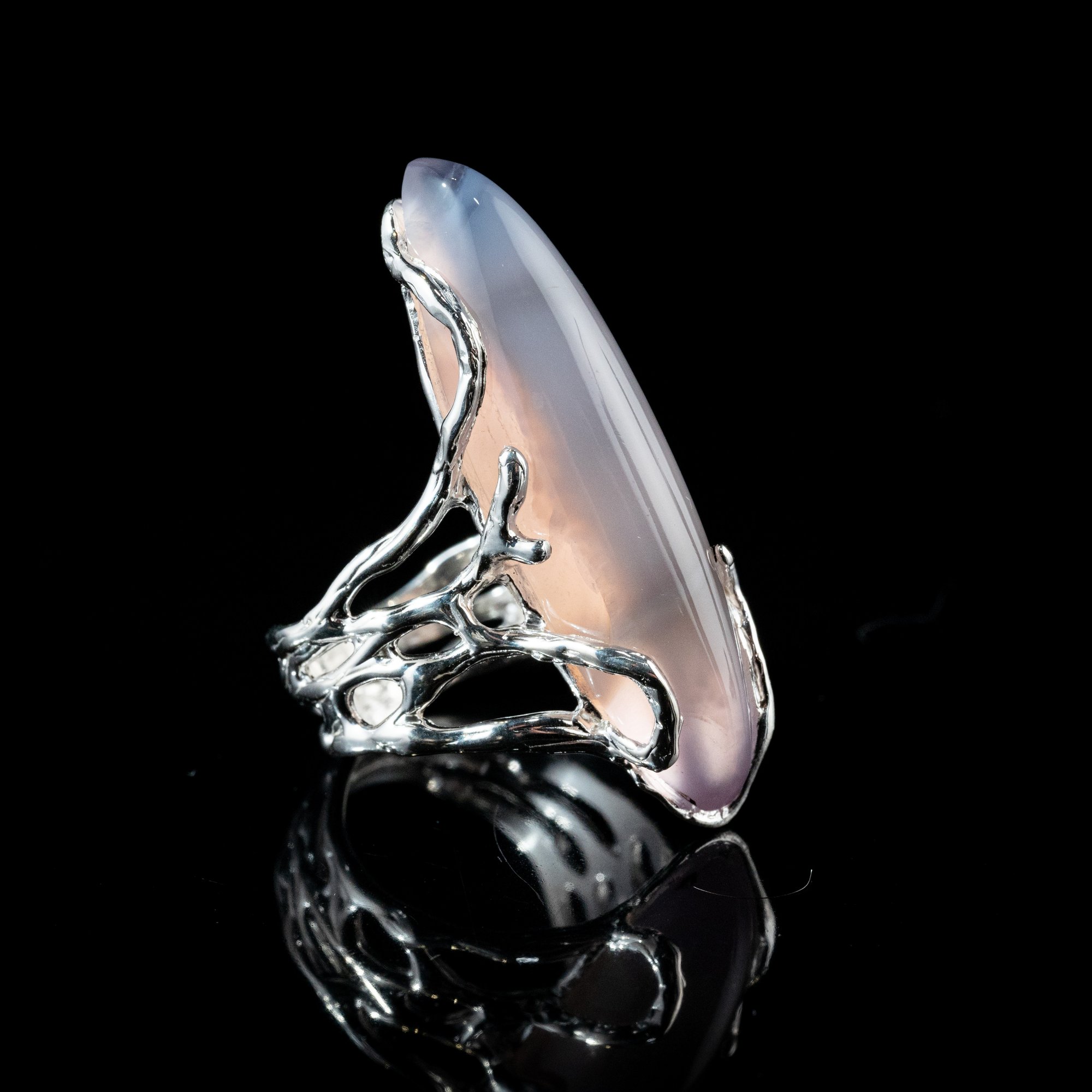 Каблучка з халцедоном - зображення 3