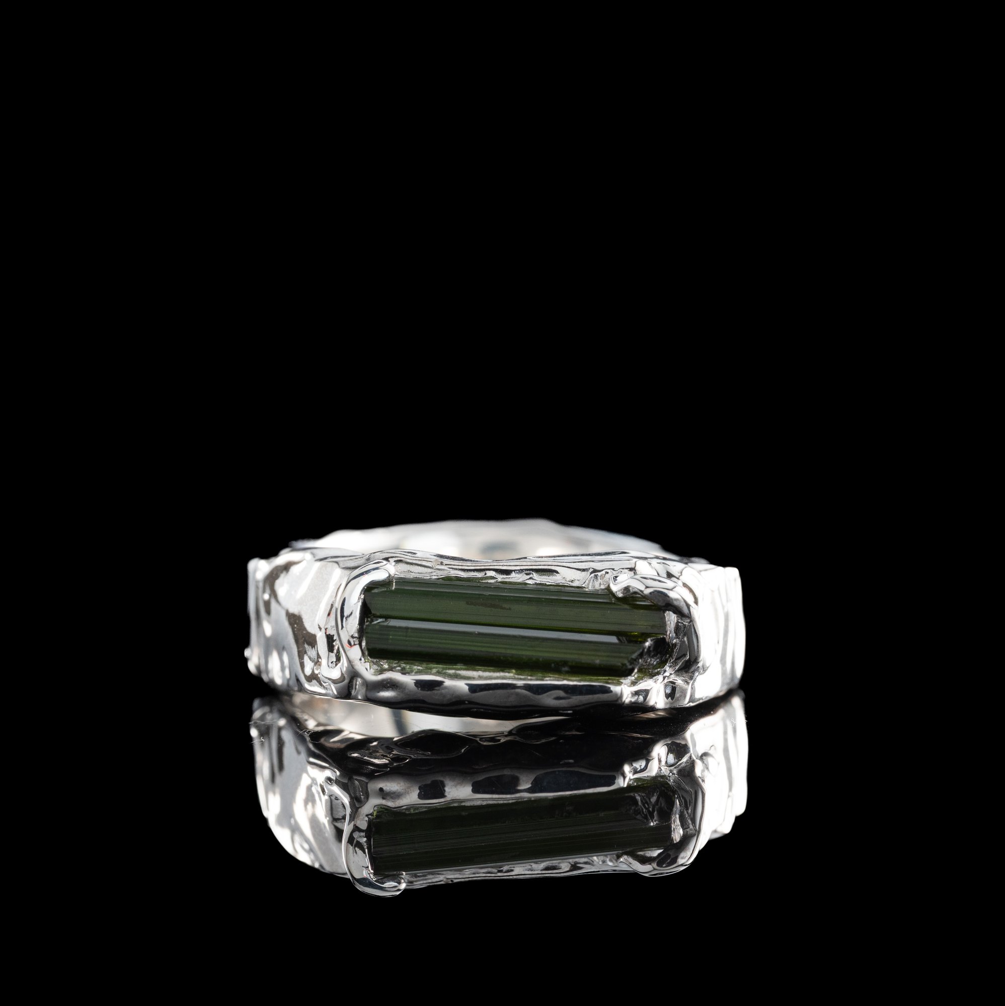 Каблучка з верделітом - зображення 2