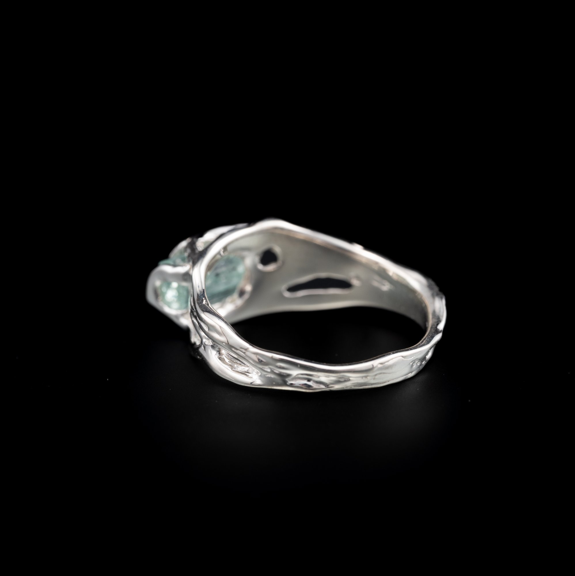 Каблучка з аквамарином - 4