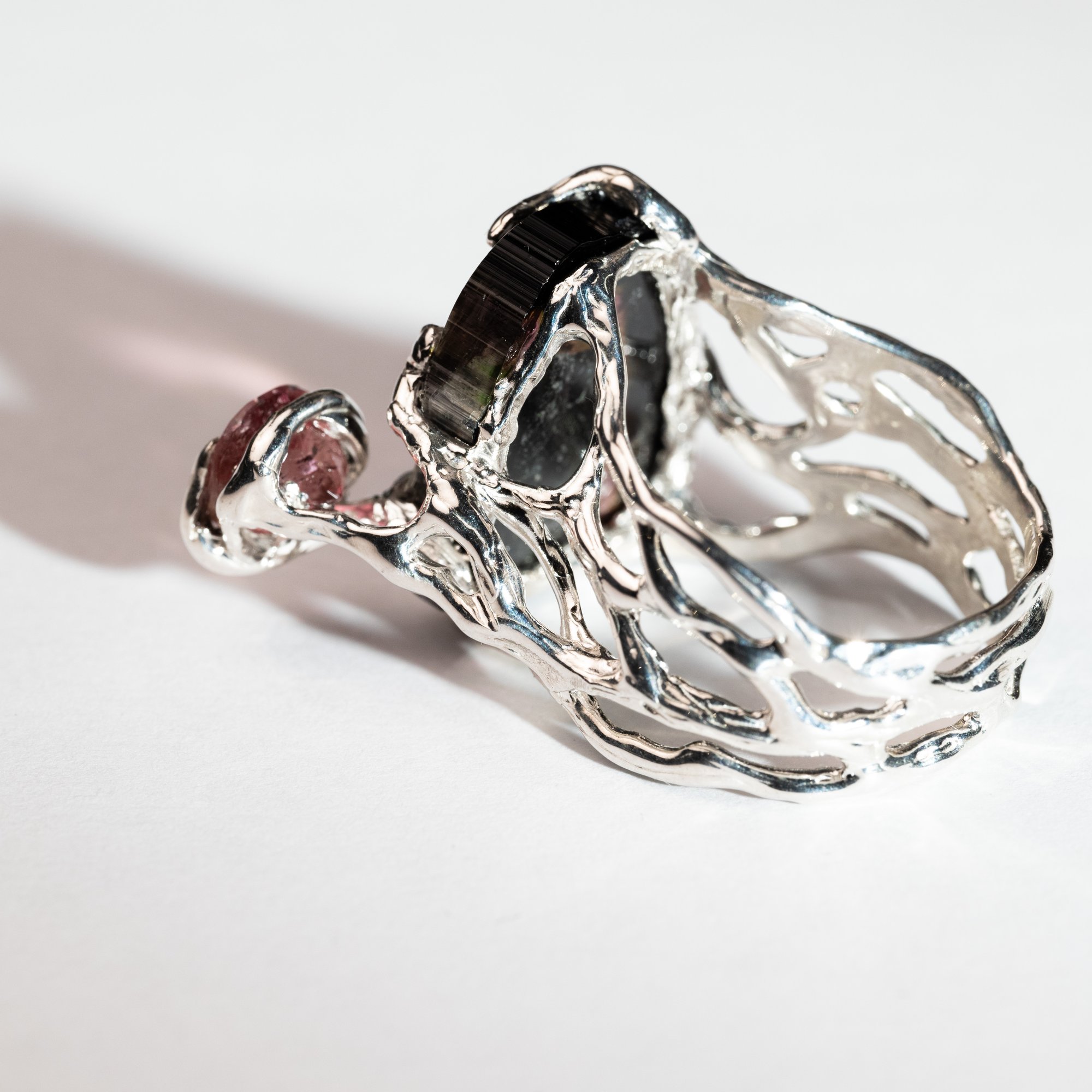 Каблучка з турмалінами - зображення 3