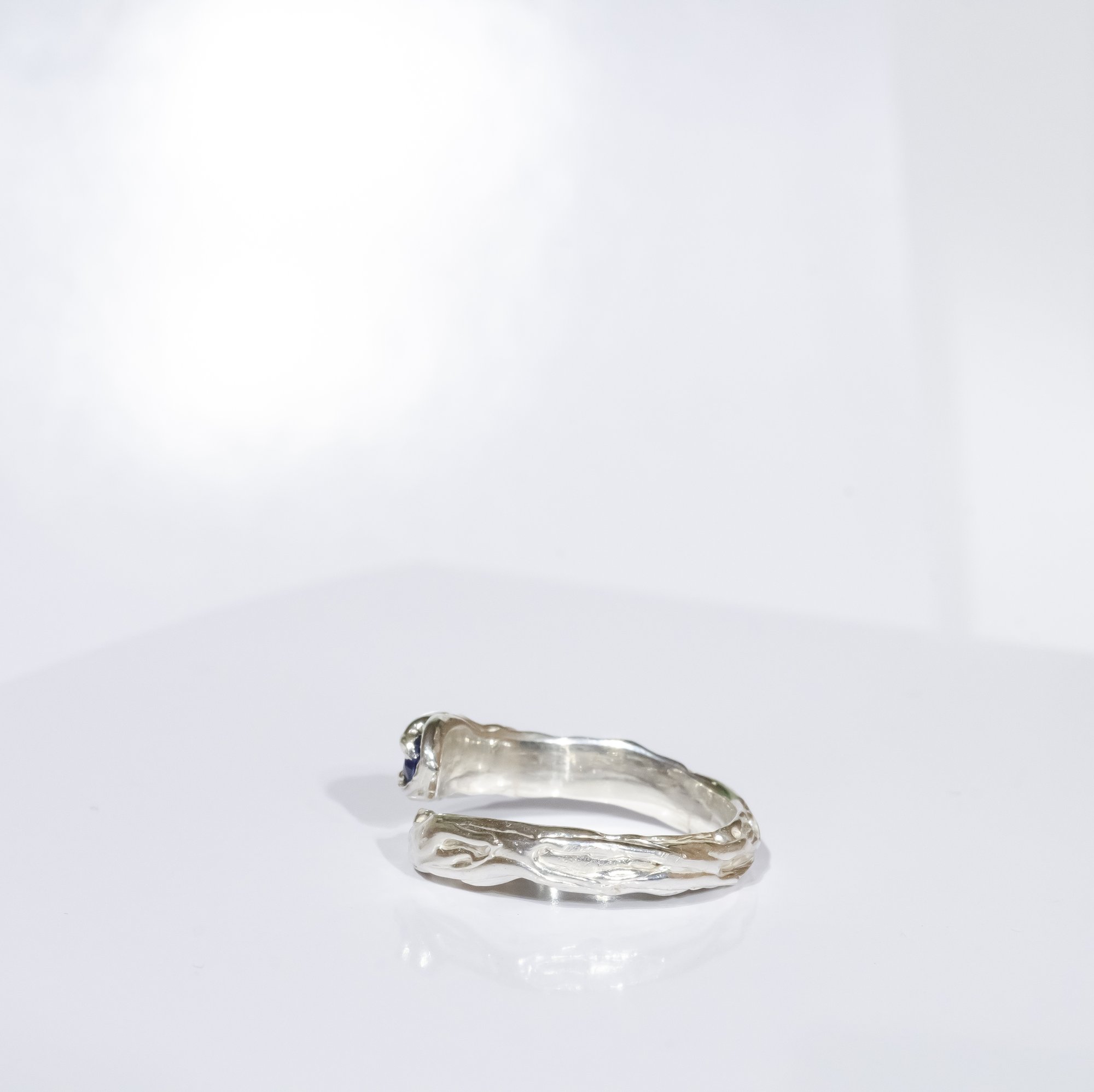 Каблучка з сапфіром - зображення 4