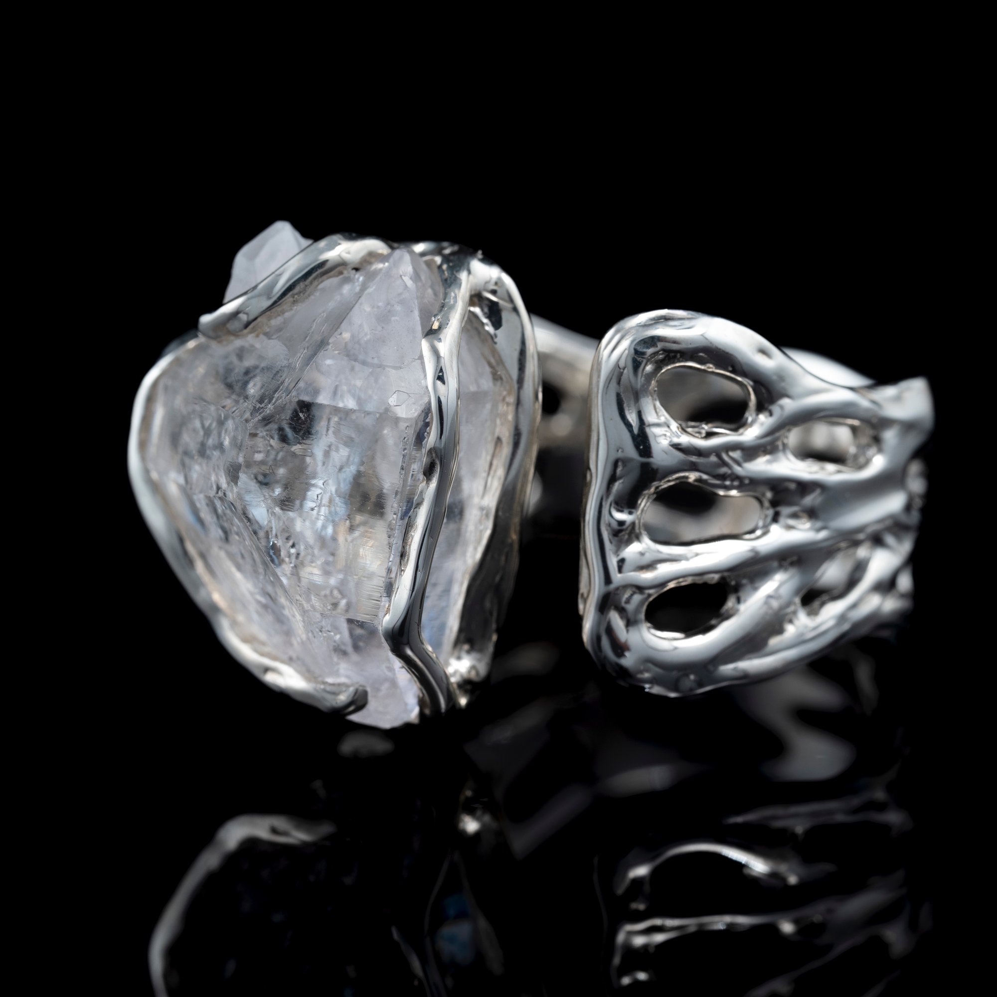 Каблучка з гірським кришталем - зображення 2