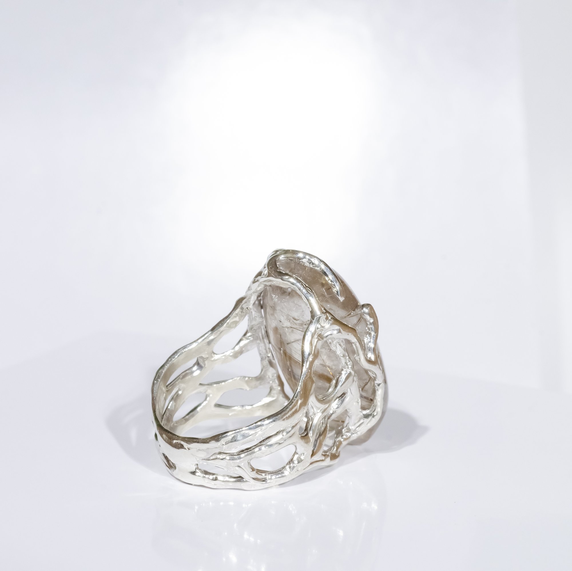 Каблучка з рутилованим кварцом - зображення 7